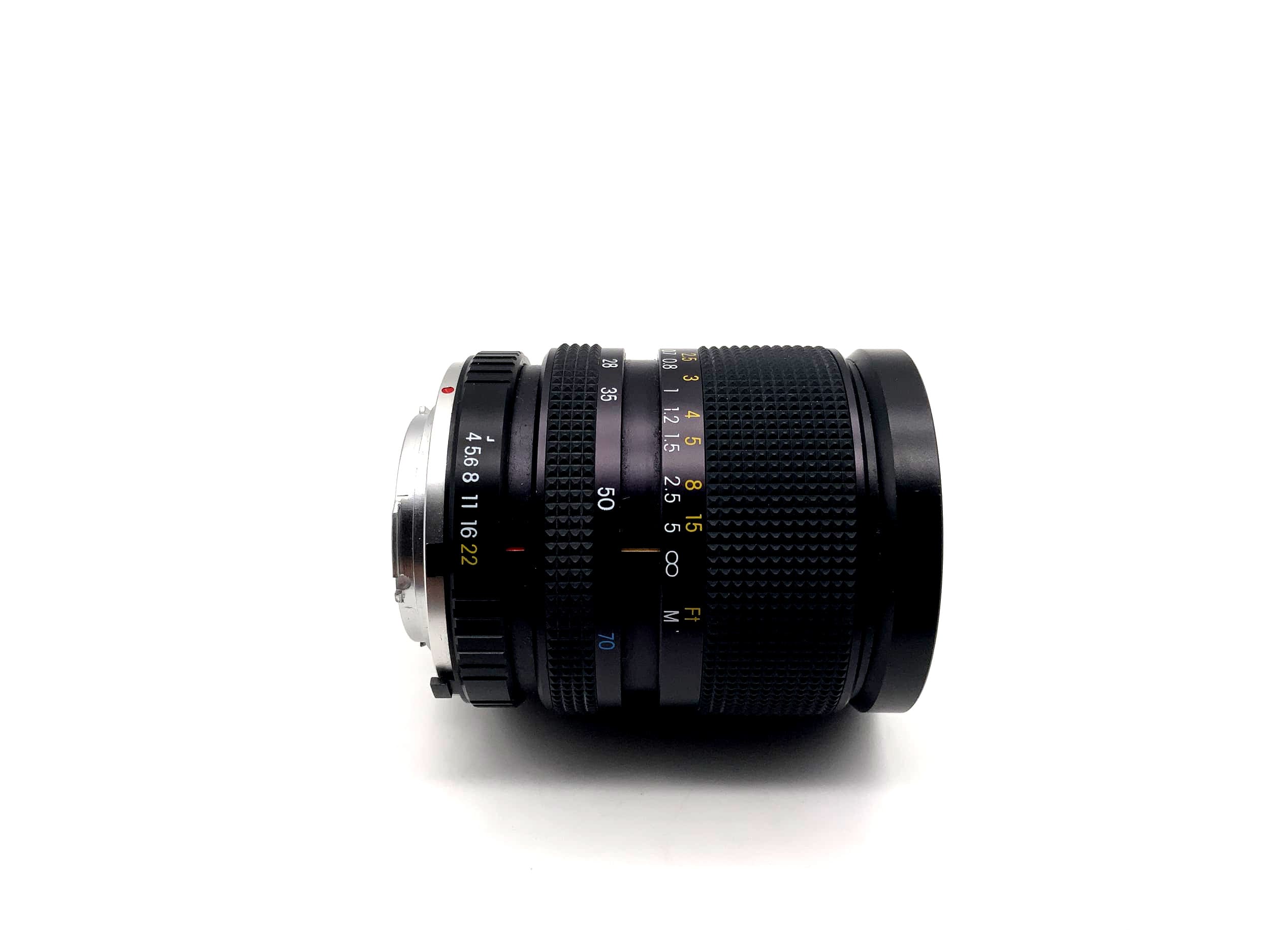 Objectif Exakta 28-70 mm 1:4 à traitement multicouche (Minolta MD)
