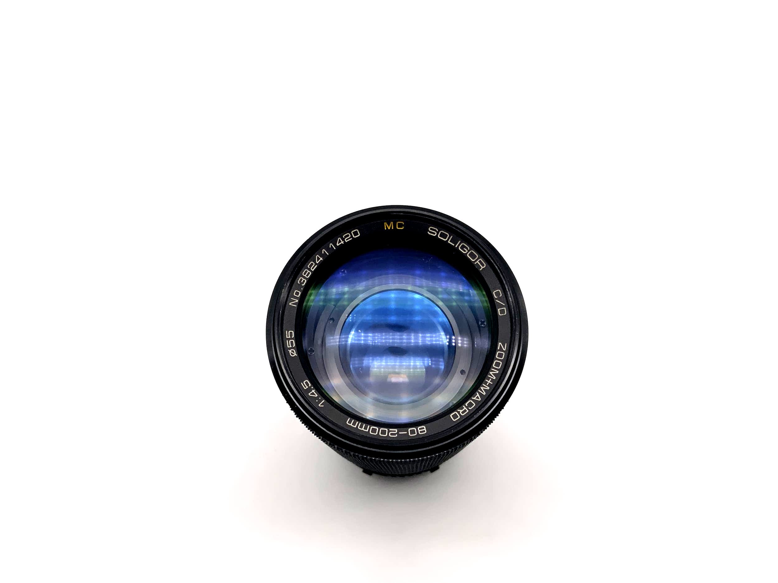 Objectif Soligor 80-200mm 1:4.5 C/D Zoom+Macro MC (Minolta MD)