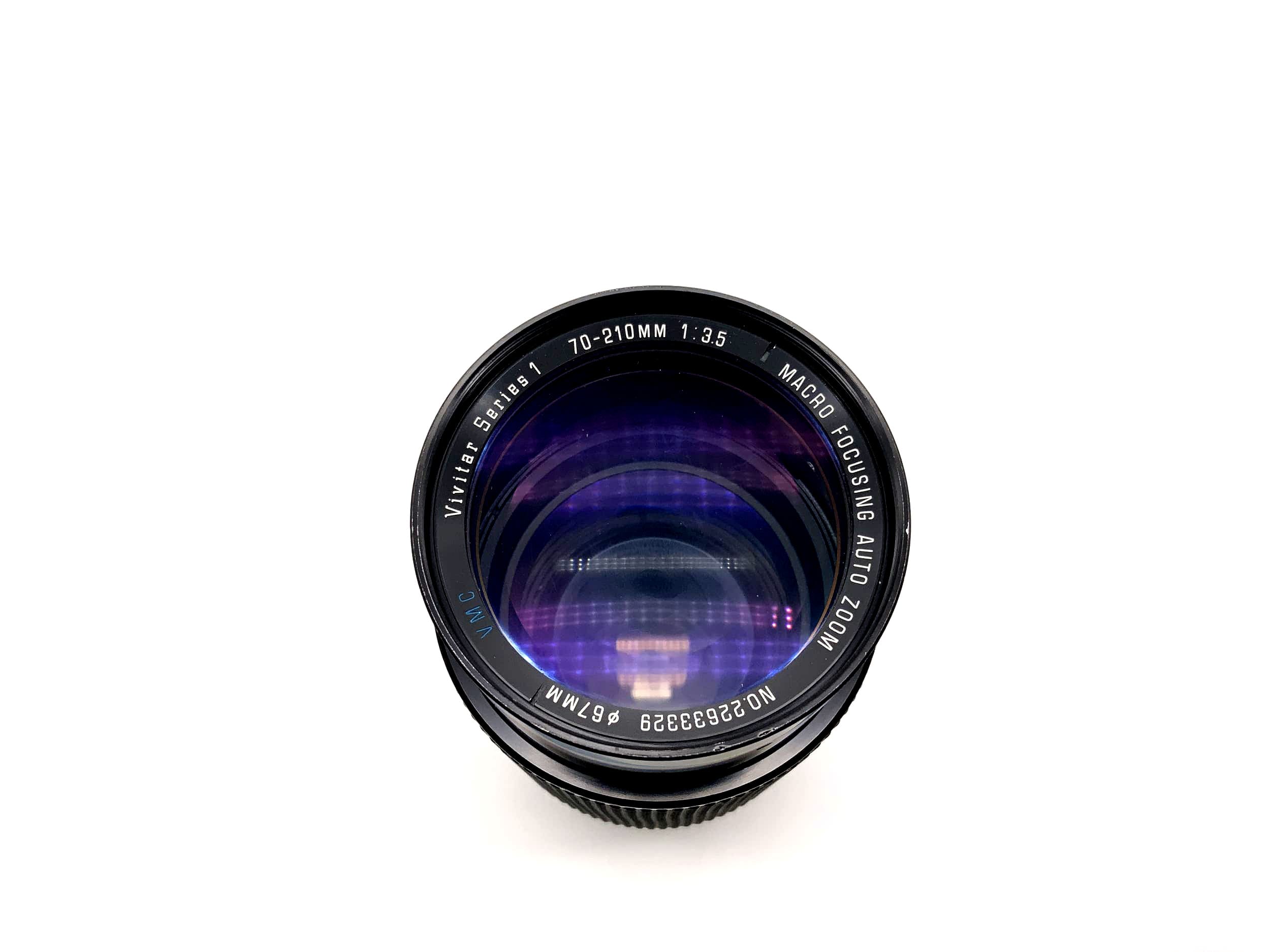 Vivitar Series 1 VMC 70-210mm 1:3.5 Lens Macro Focusing Lens (Olympus OM)
