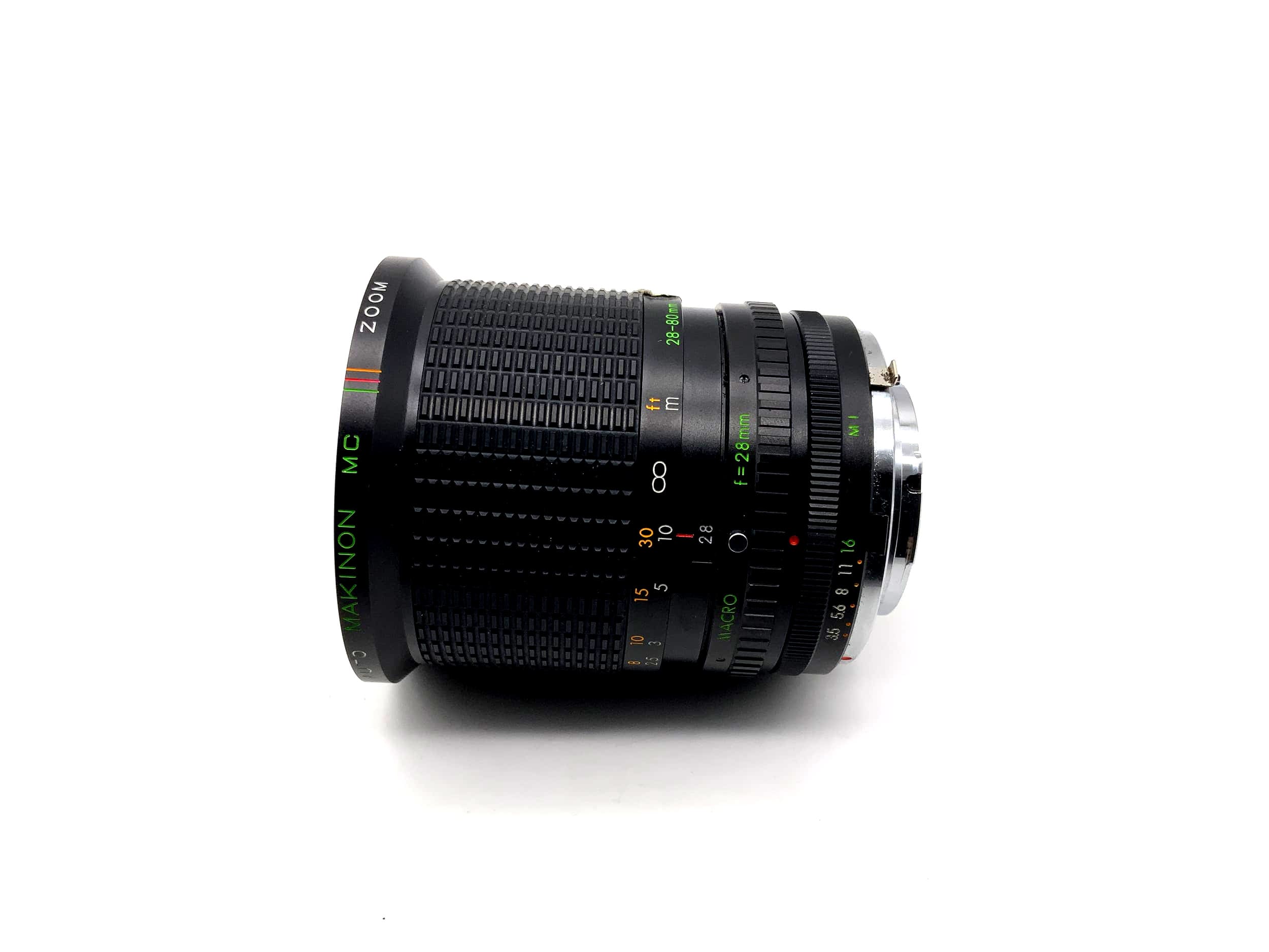 Makinon 28-80mm 1:3.5-4.5 Lens Multi Coated Auto Zoom Lens (Minolta MD)