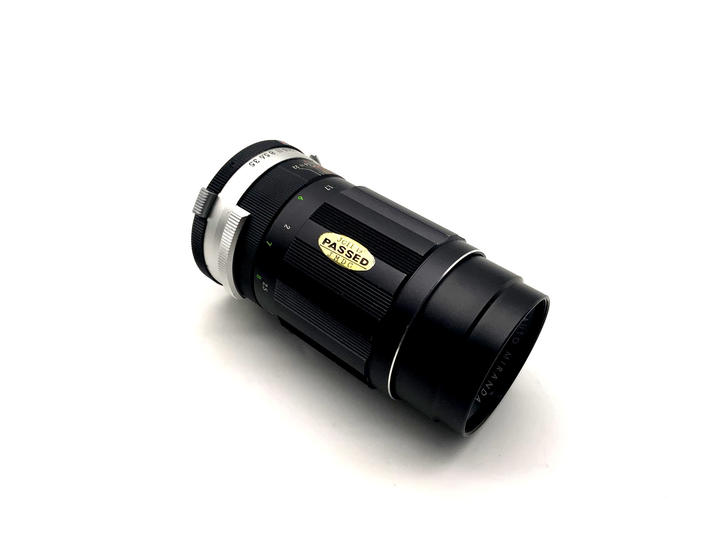 Objectif Miranda 135 mm 1:3.5 pour appareil photo automatique (monture Miranda)