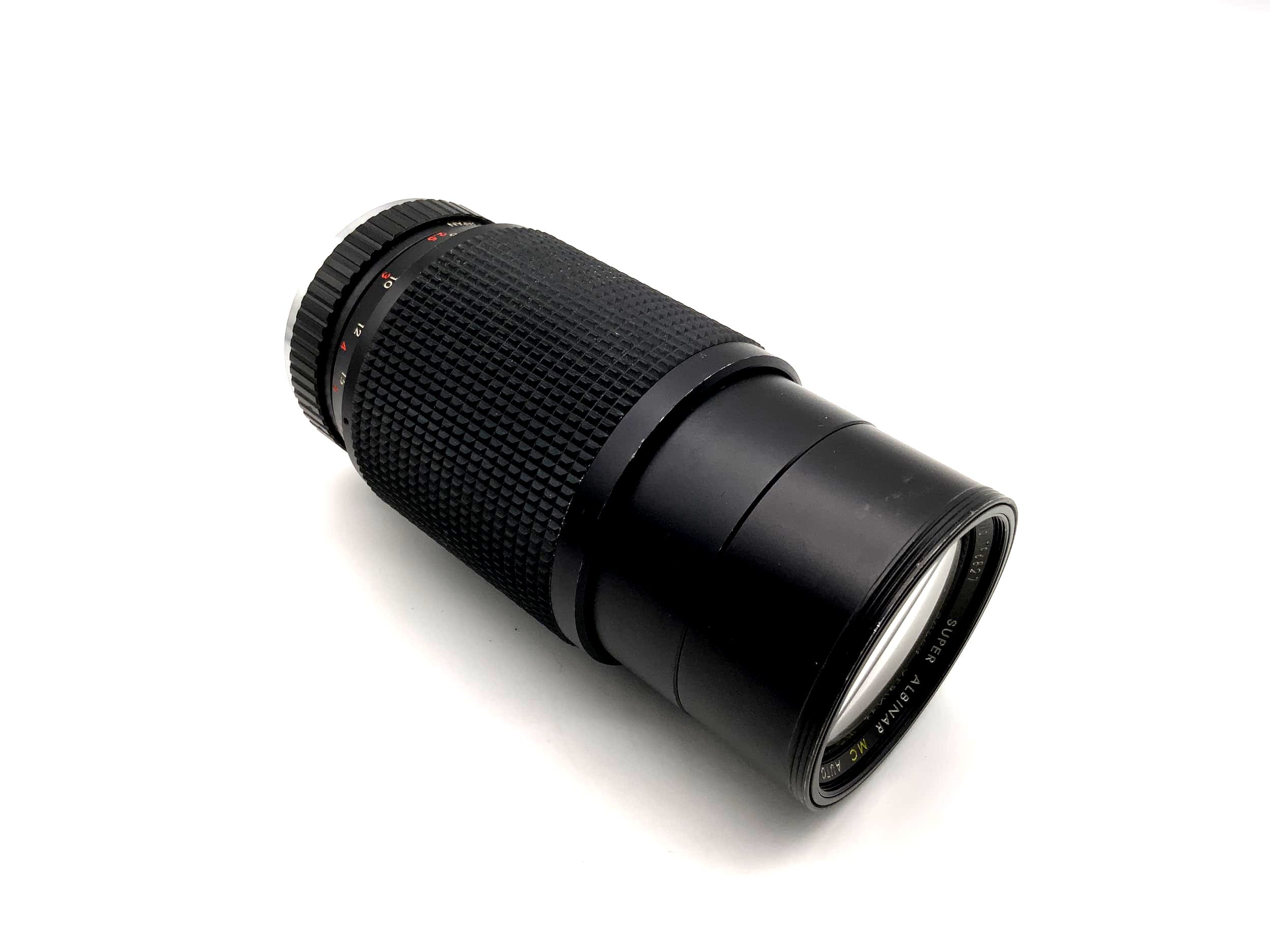 Objectif Albinar 80-200 mm 1:3.8 à zoom automatique et traitement multicouche (Pentax K)