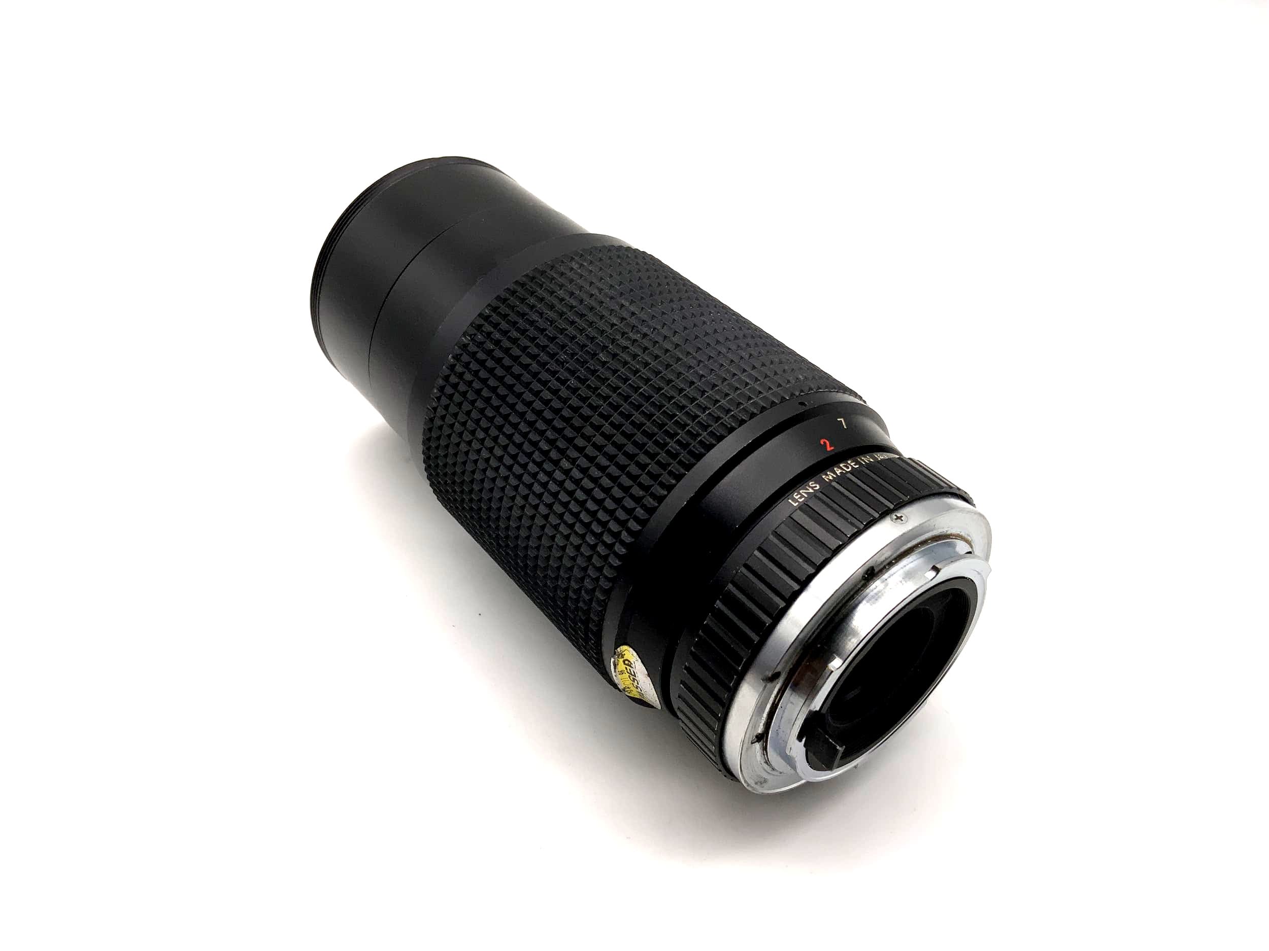 Objectif Albinar 80-200 mm 1:3.8 à zoom automatique et traitement multicouche (Pentax K)