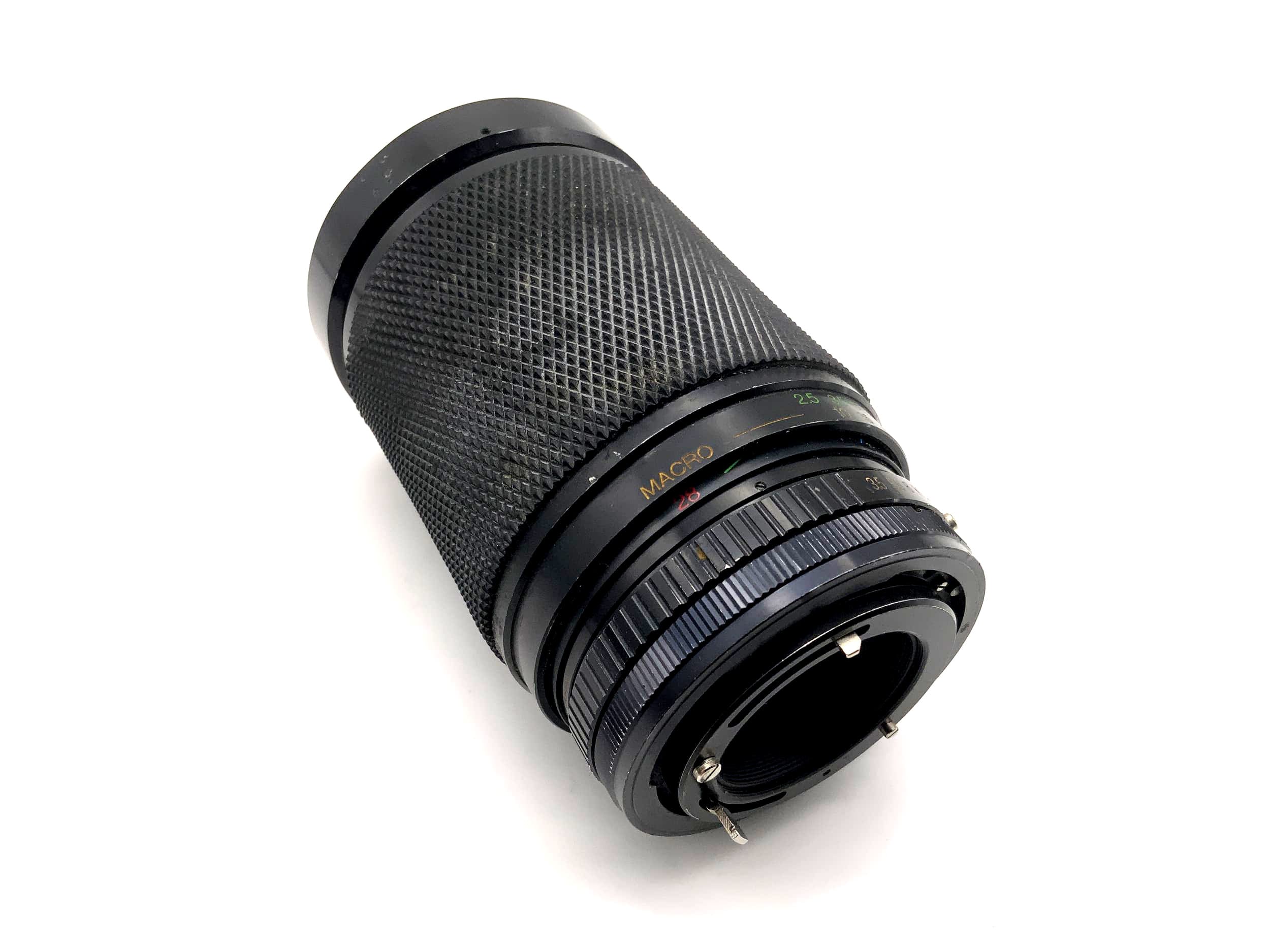 Soligor 28-200mm 1:3.5-5.3 Lens C/D Zoom+Macro MC Camera Lens (Canon FD)