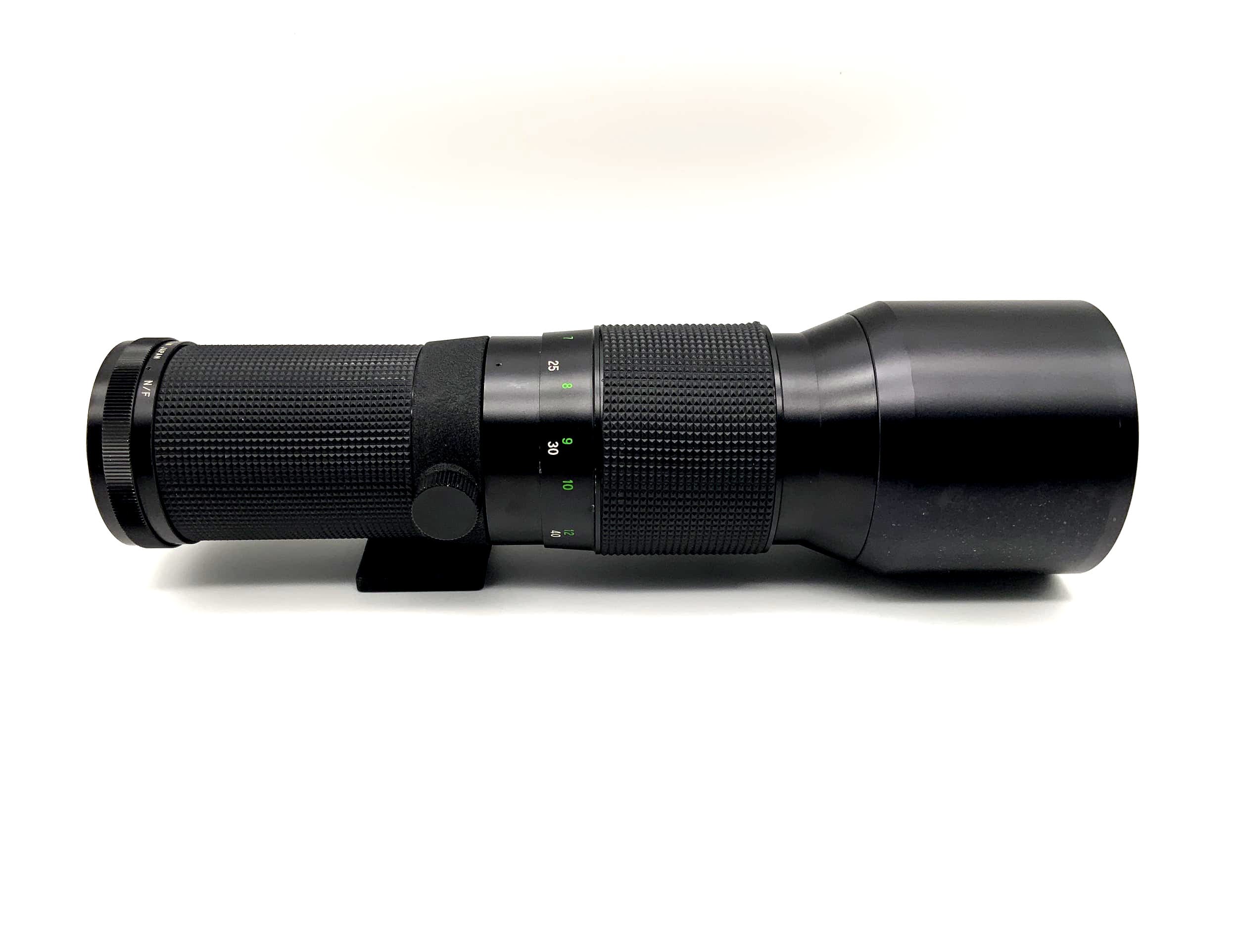 Objectif Vivitar 400 mm 1:5.6 Téléobjectif automatique pour appareil photo (Nikon F)