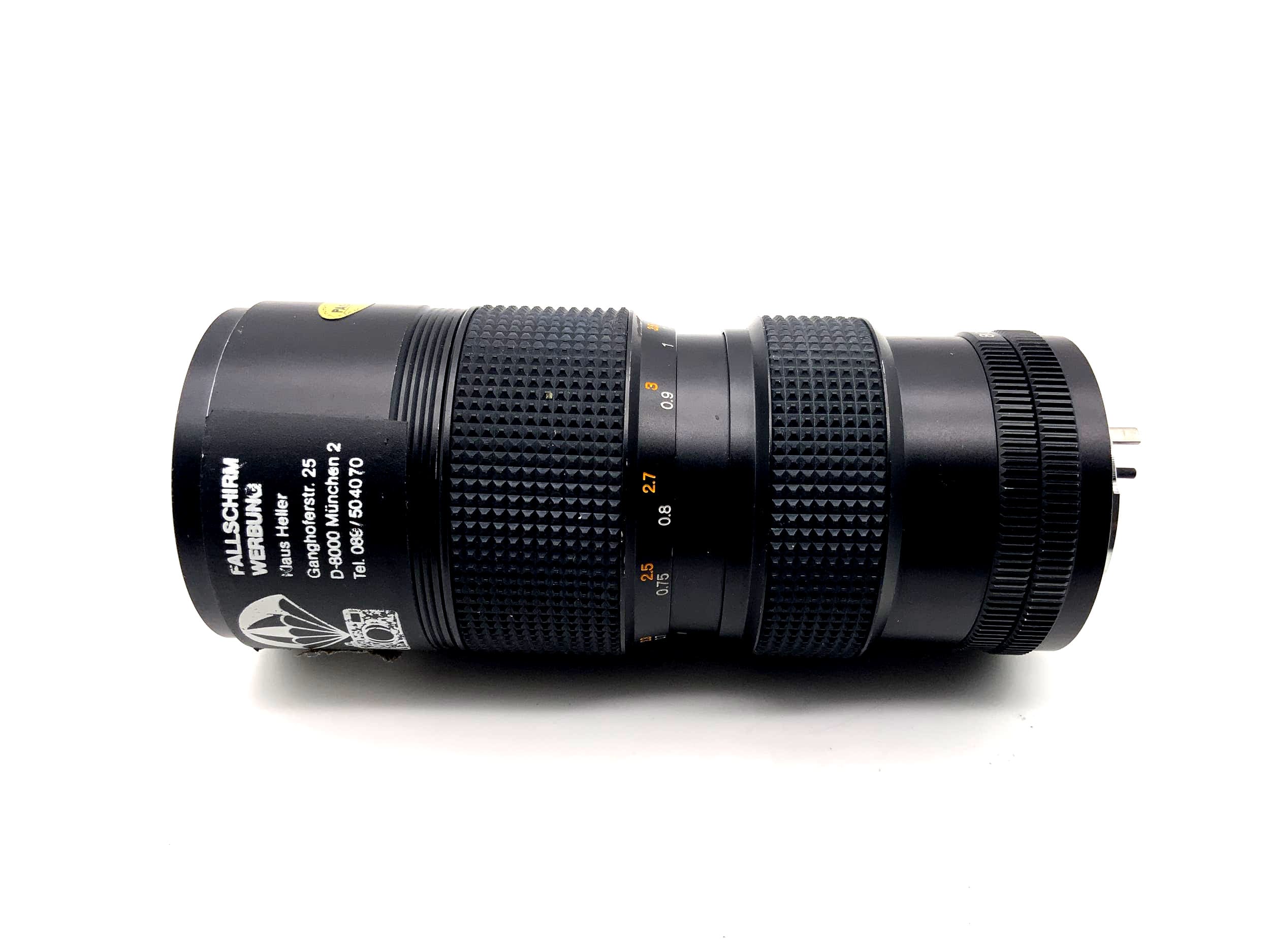 Objectif Konica 80-200mm 1:4 UC Zoom-Hexanon pour appareil photo (Konica AR)