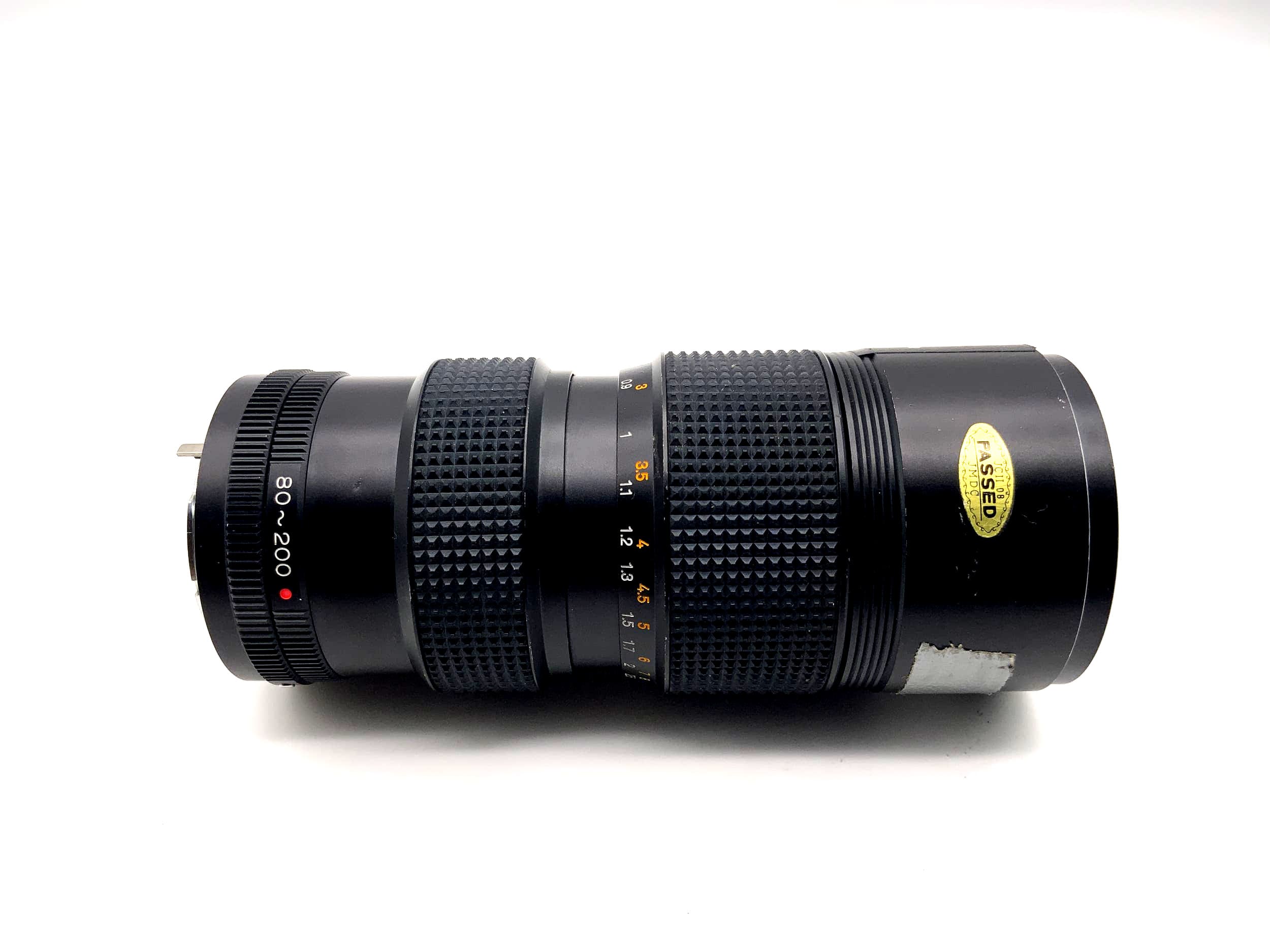 Objectif Konica 80-200mm 1:4 UC Zoom-Hexanon pour appareil photo (Konica AR)