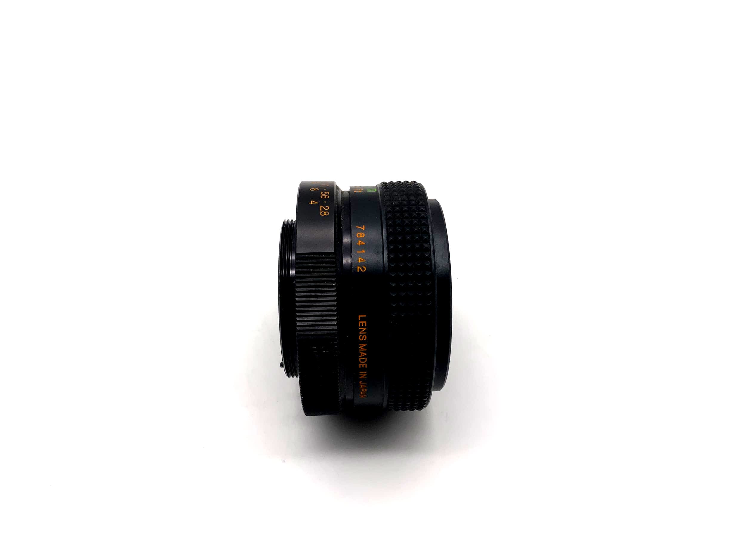 Objectif Petri 55 mm 1:2.8 CC Auto pour appareil photo (M42)