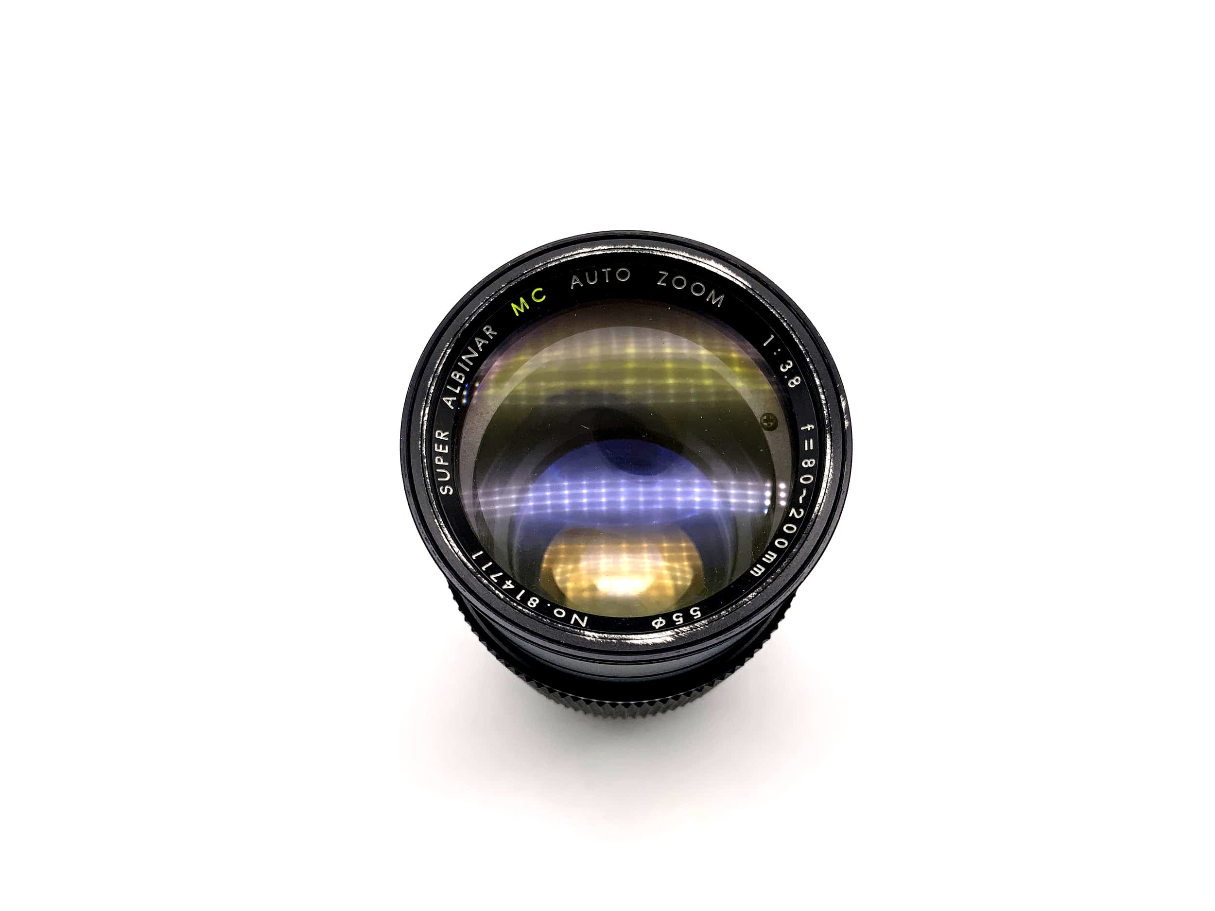 Objectif Albinar 80-200mm 1:3.8 Super MC à zoom automatique (Nikon F)