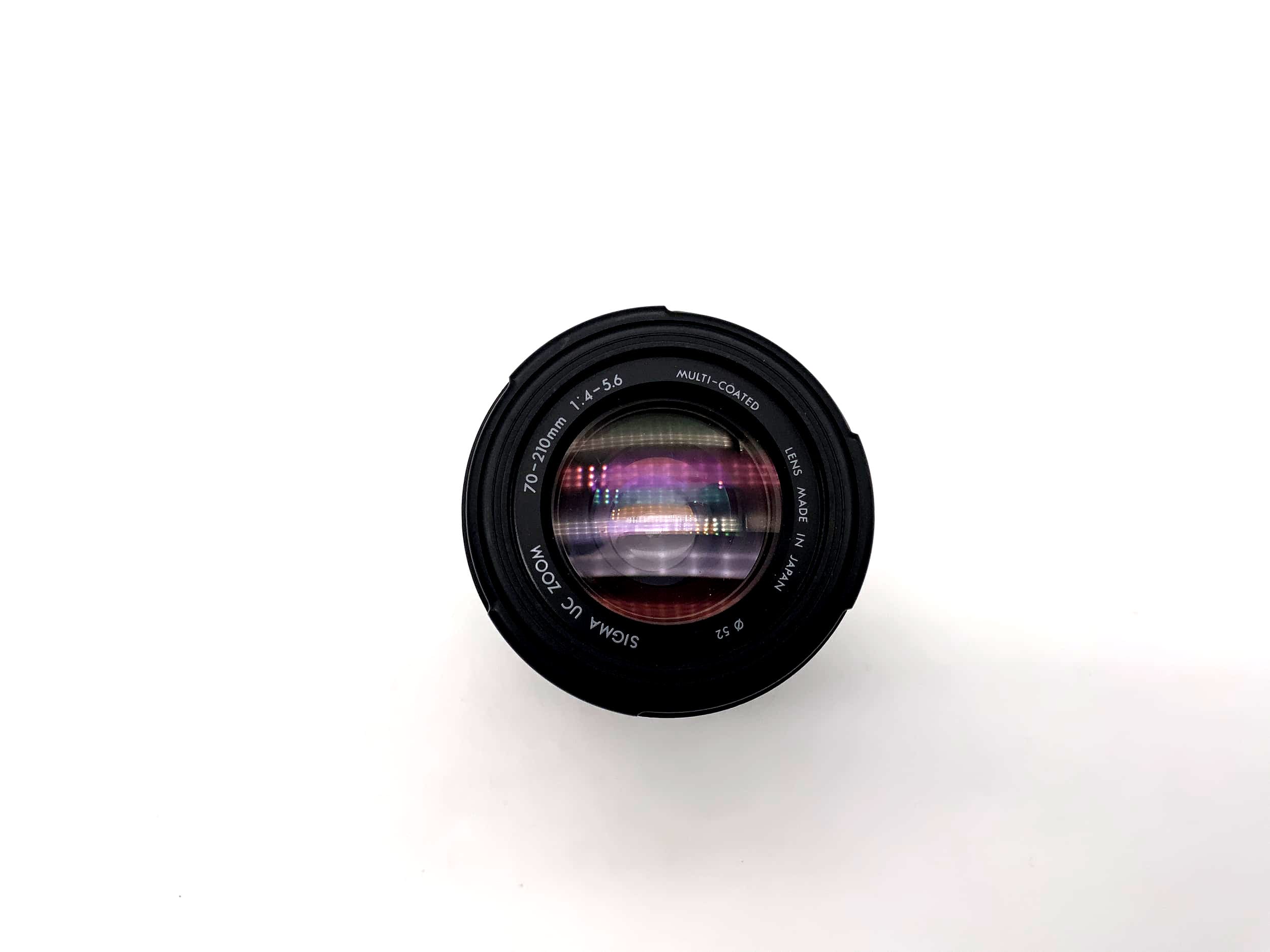 Sigma 70-210mm 1:4-5.6 Lens UC Zoom Multi Coated Camera Lens (Minolta MD)