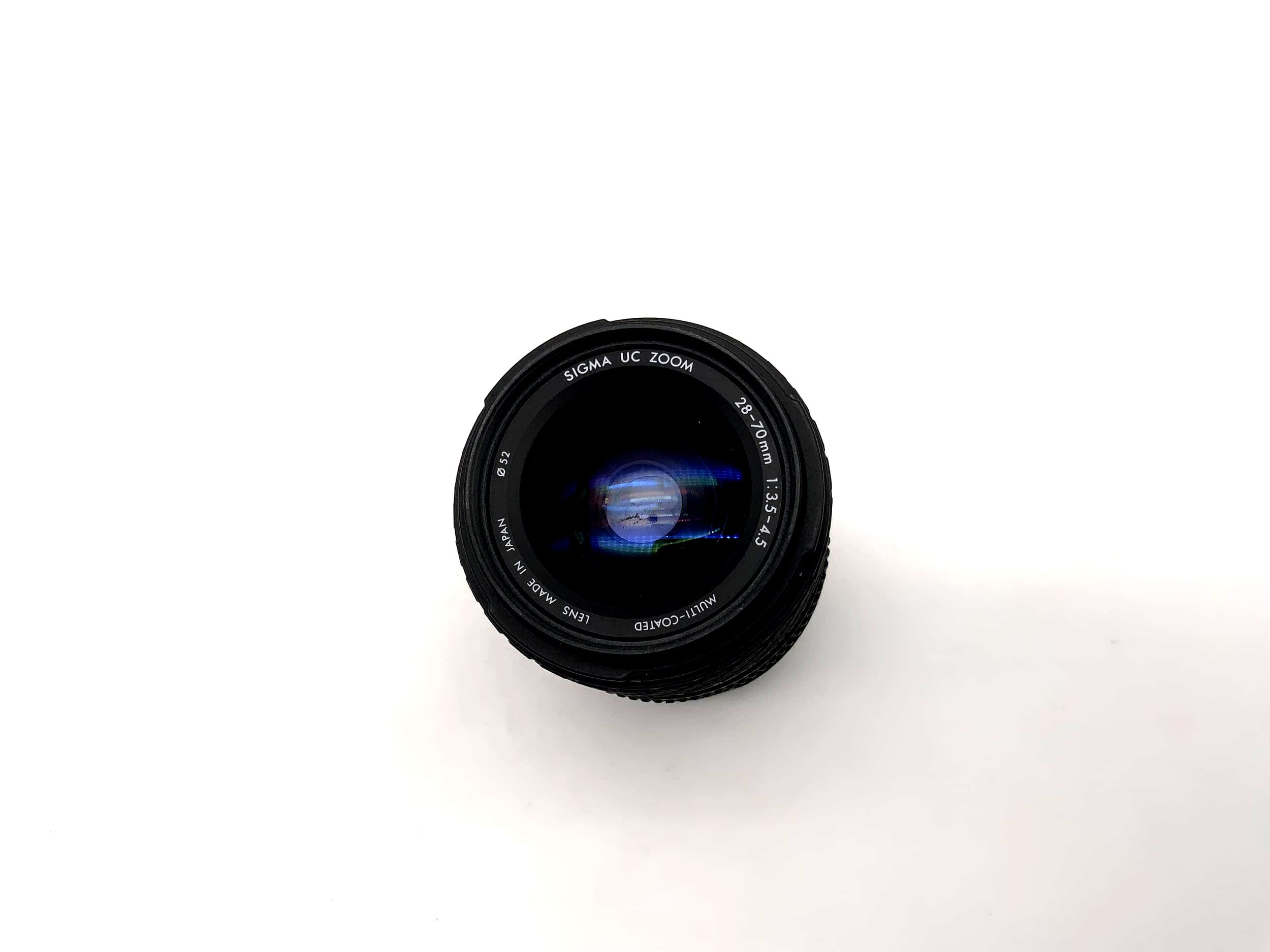 Sigma 28-70mm 1:3.5-4.5 Lens UC Zoom Multi Coated Camera Lens (Pentax K)