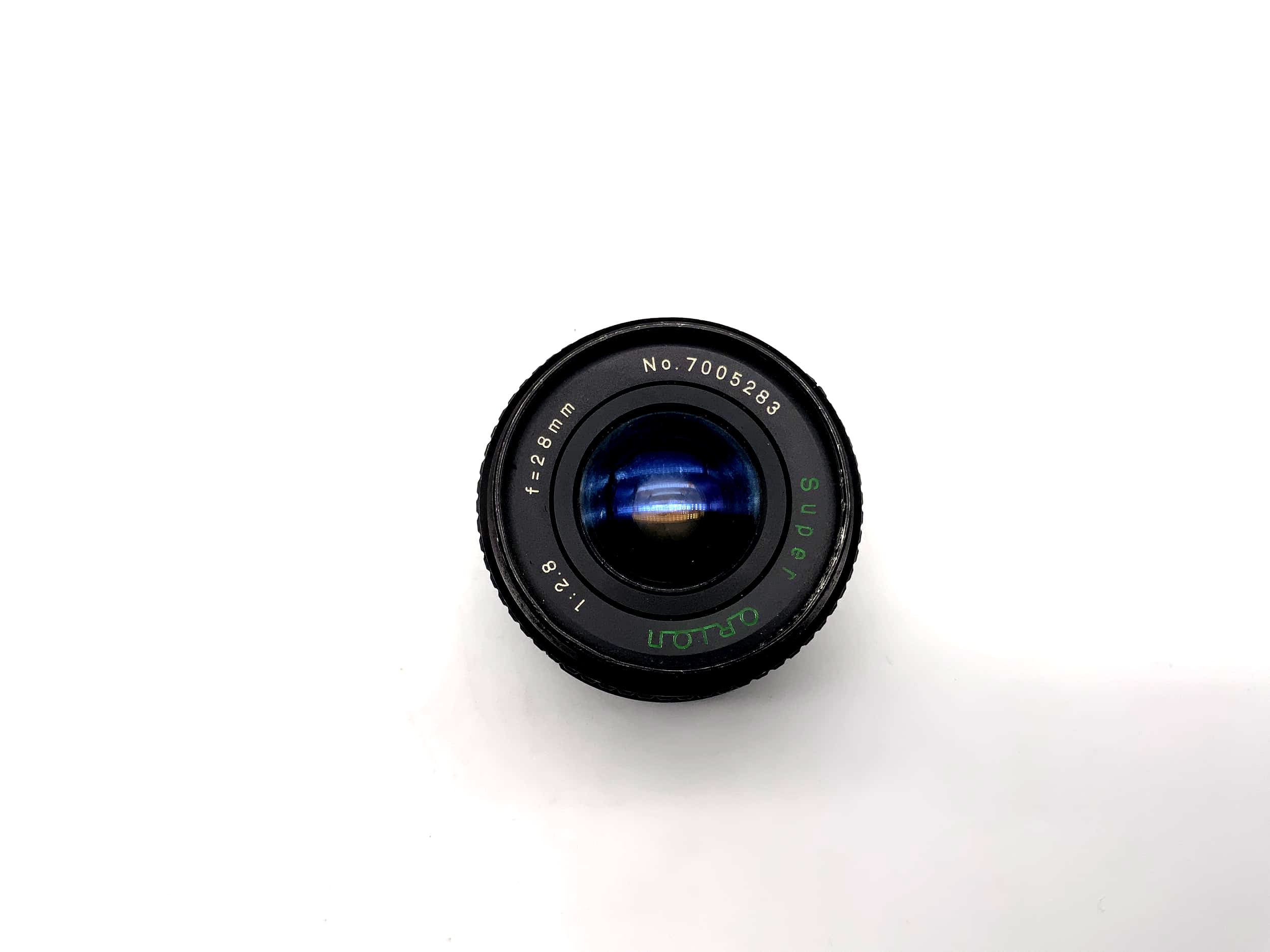 Objectif Orlon 28 mm 1:2.8 Super Objectif pour appareil photo (Rollei QBM)