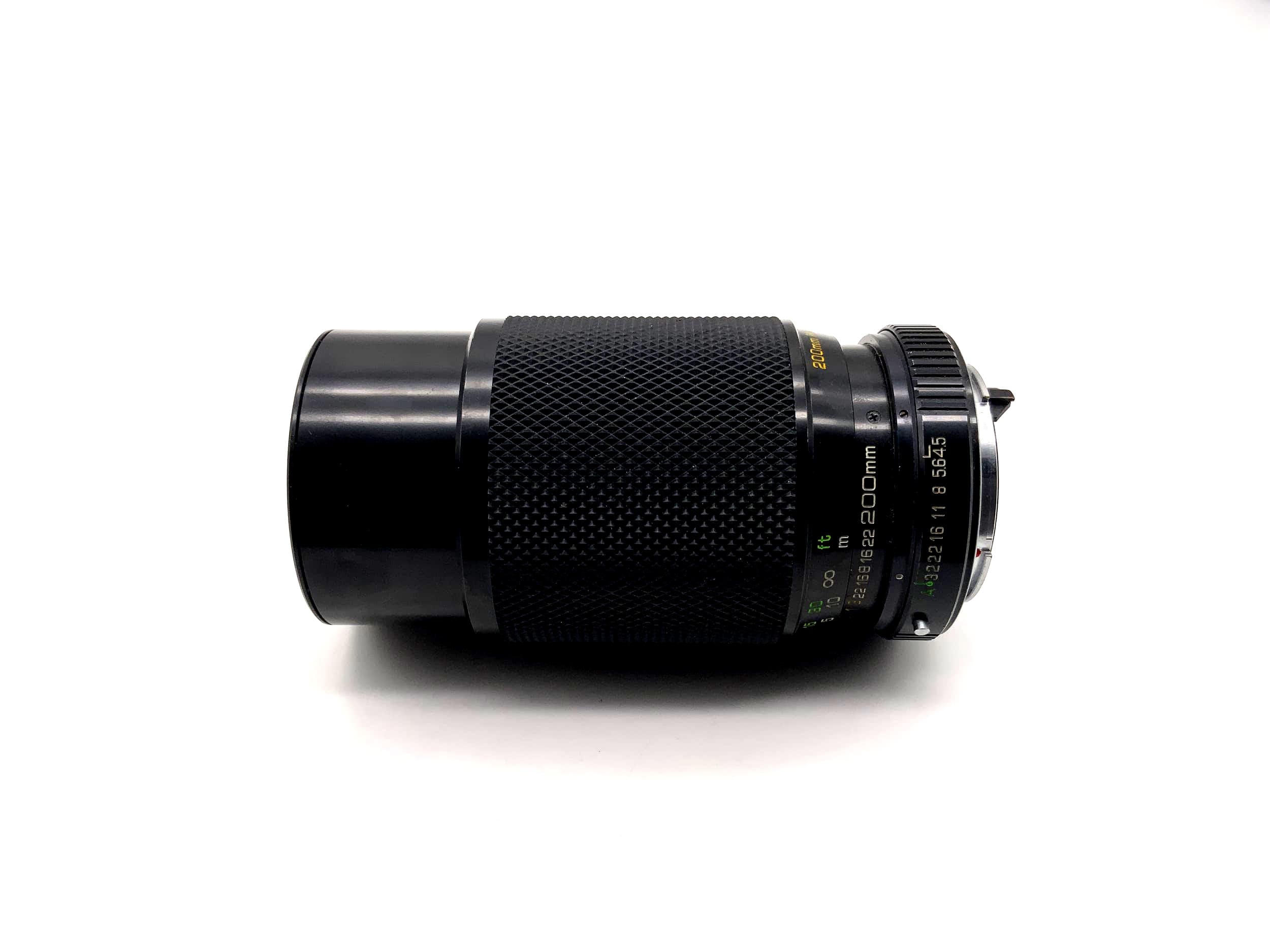 Soligor 80-200mm 1:4.5 Lens C/D Zoom+Macro MC Camera Lens (Pentax K)