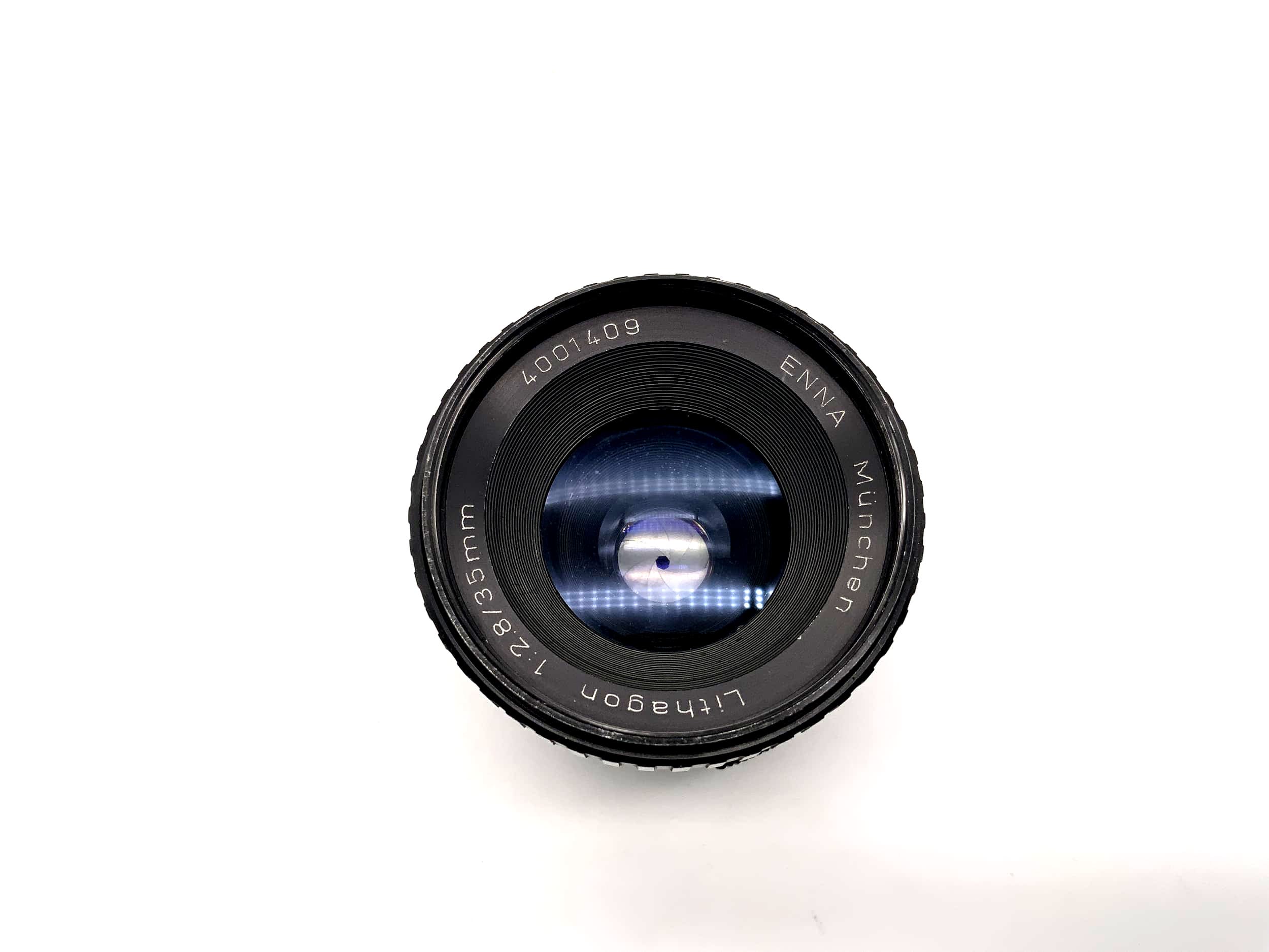 Enna Munich 35mm 1:2.8 lens Lithagon Camera Lens (Exa)