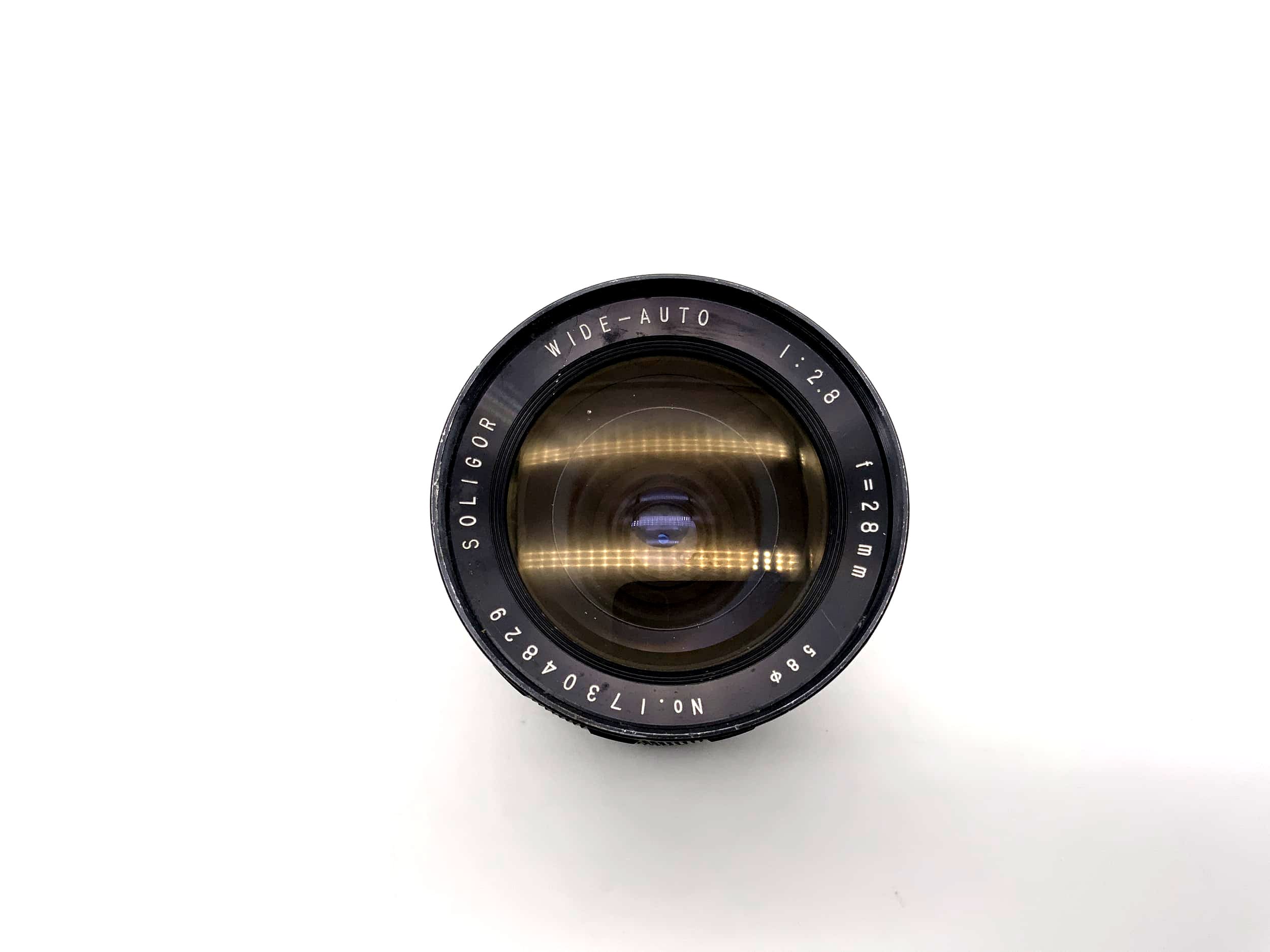 Objectif Soligor 28 mm 1:2.8 grand angle automatique (Nikon F)