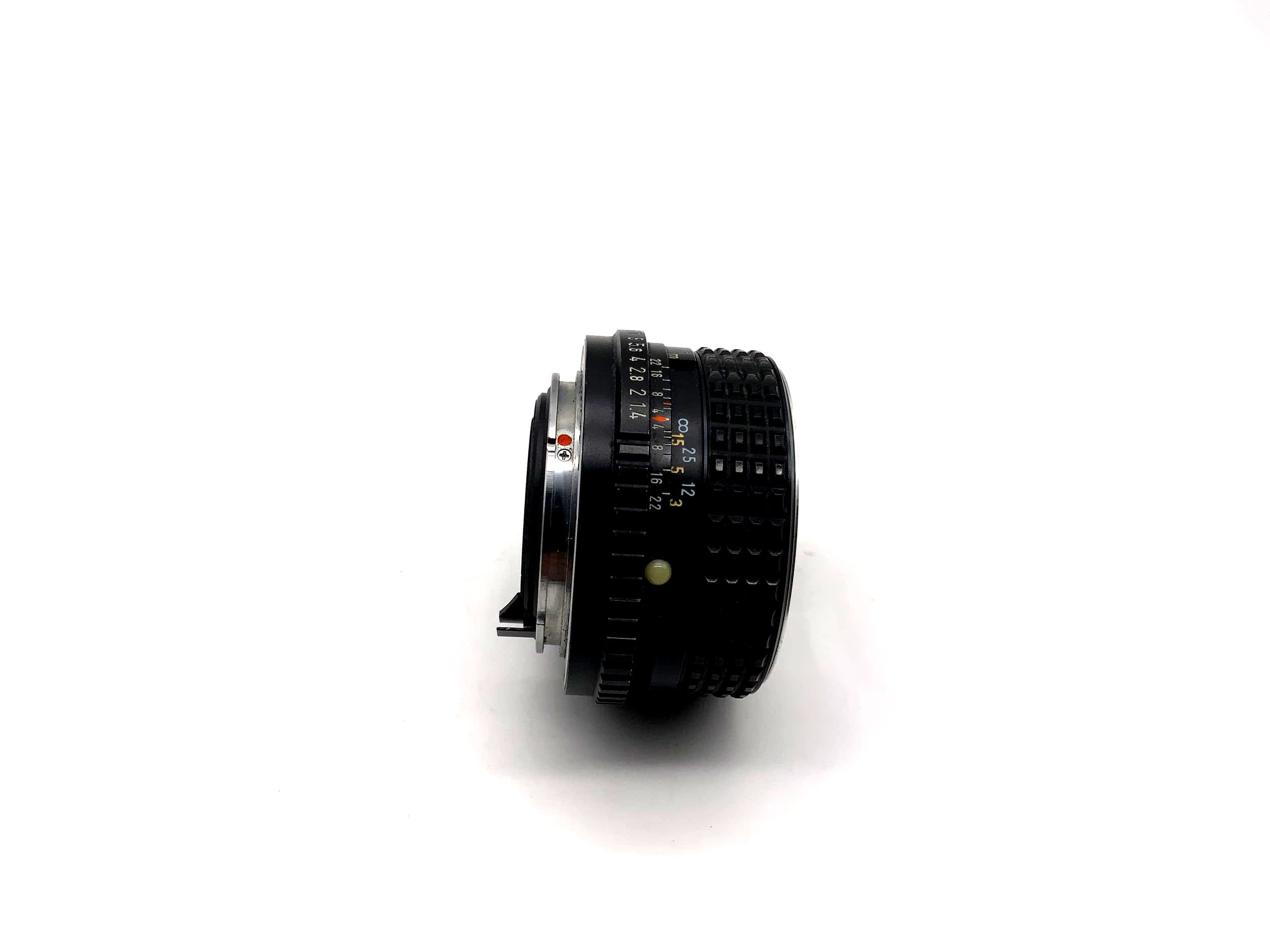 Objectif Pentax 50 mm 1:1.7 SMC pour appareil photo Pentax M (Pentax K)