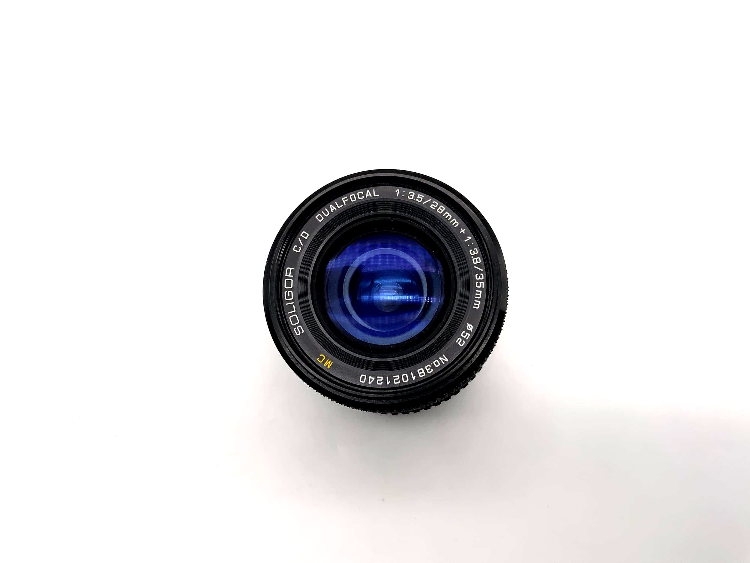 Objectif Soligor 28mm/35mm 1:3.5/3.8 C/D Dualfocal MC (Minolta MD)
