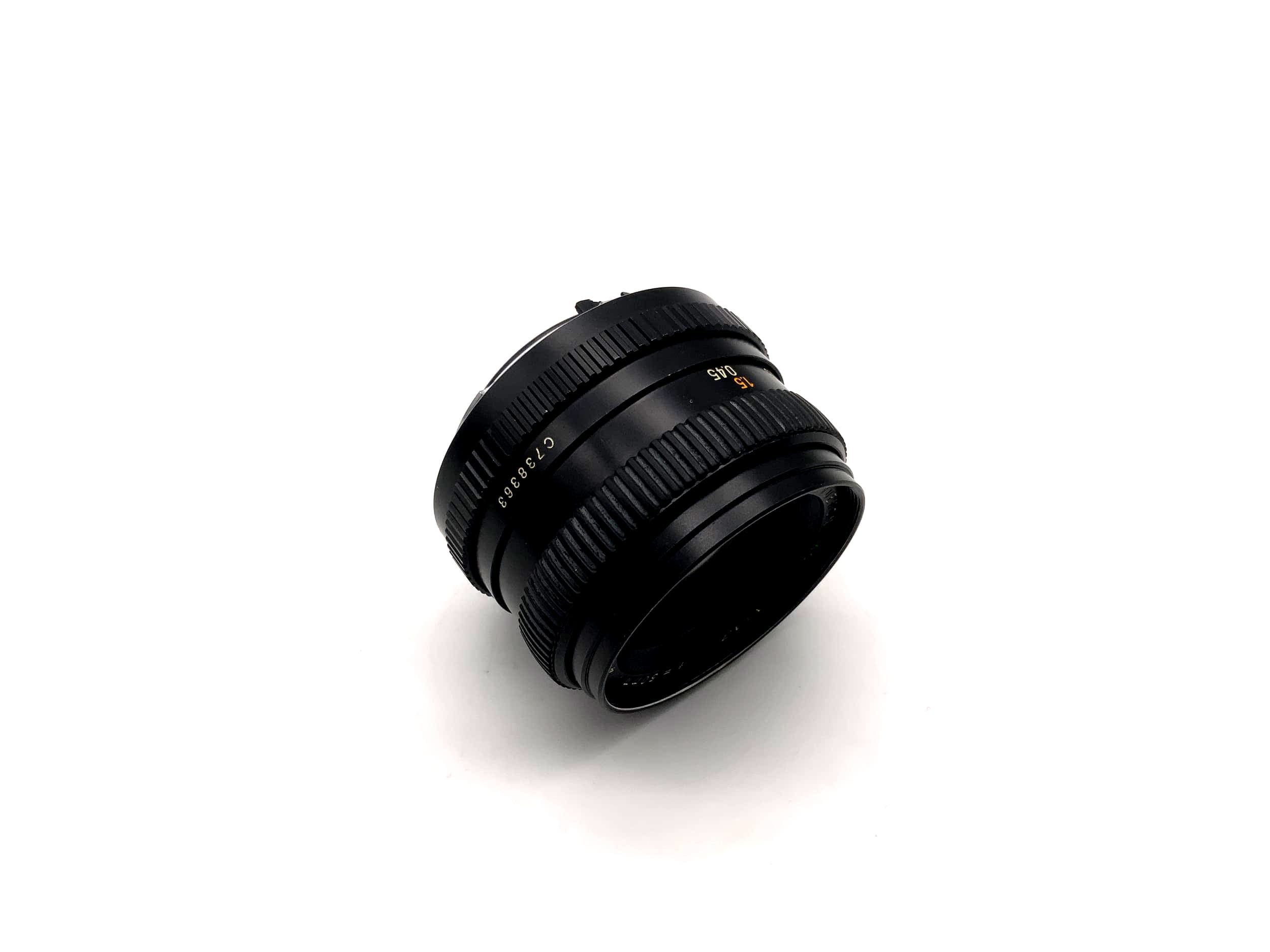 Objectif Revuenon 50 mm 1:1.7 à traitement multicouche automatique MC pour appareil photo (Pentax K)