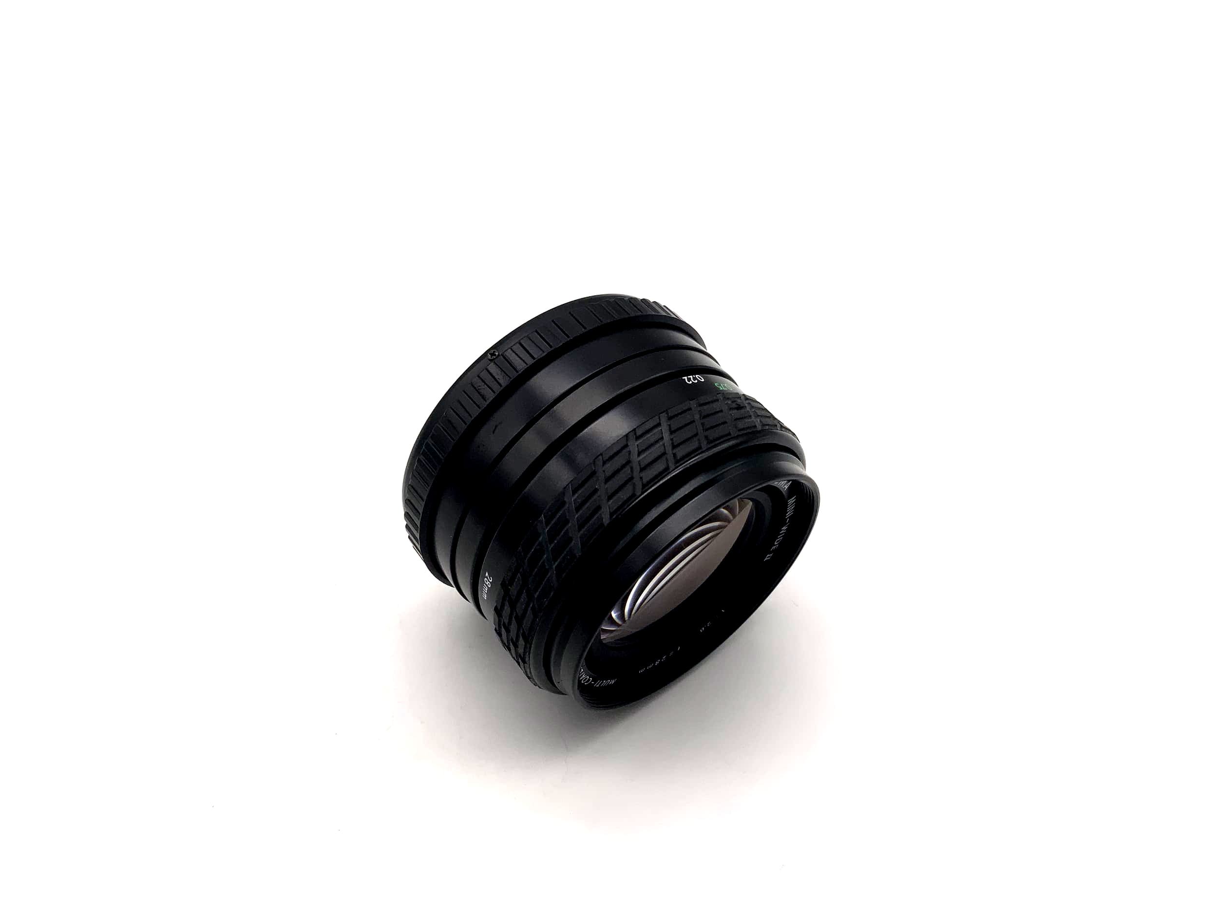 Sigma 28mm 1:2.8 Lens Multi Coated Mini Wide II Camera Lens (Pentax K)