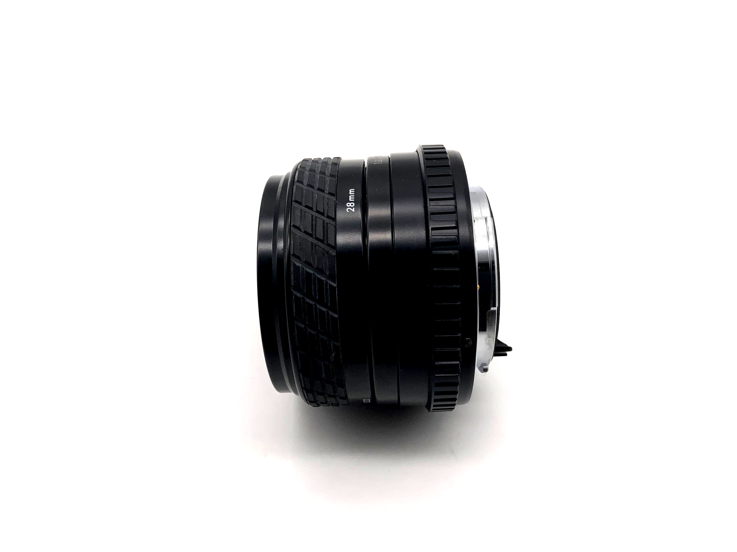 Objectif Sigma 28 mm 1:2.8 Mini grand angle II multicouches pour appareil photo Pentax K