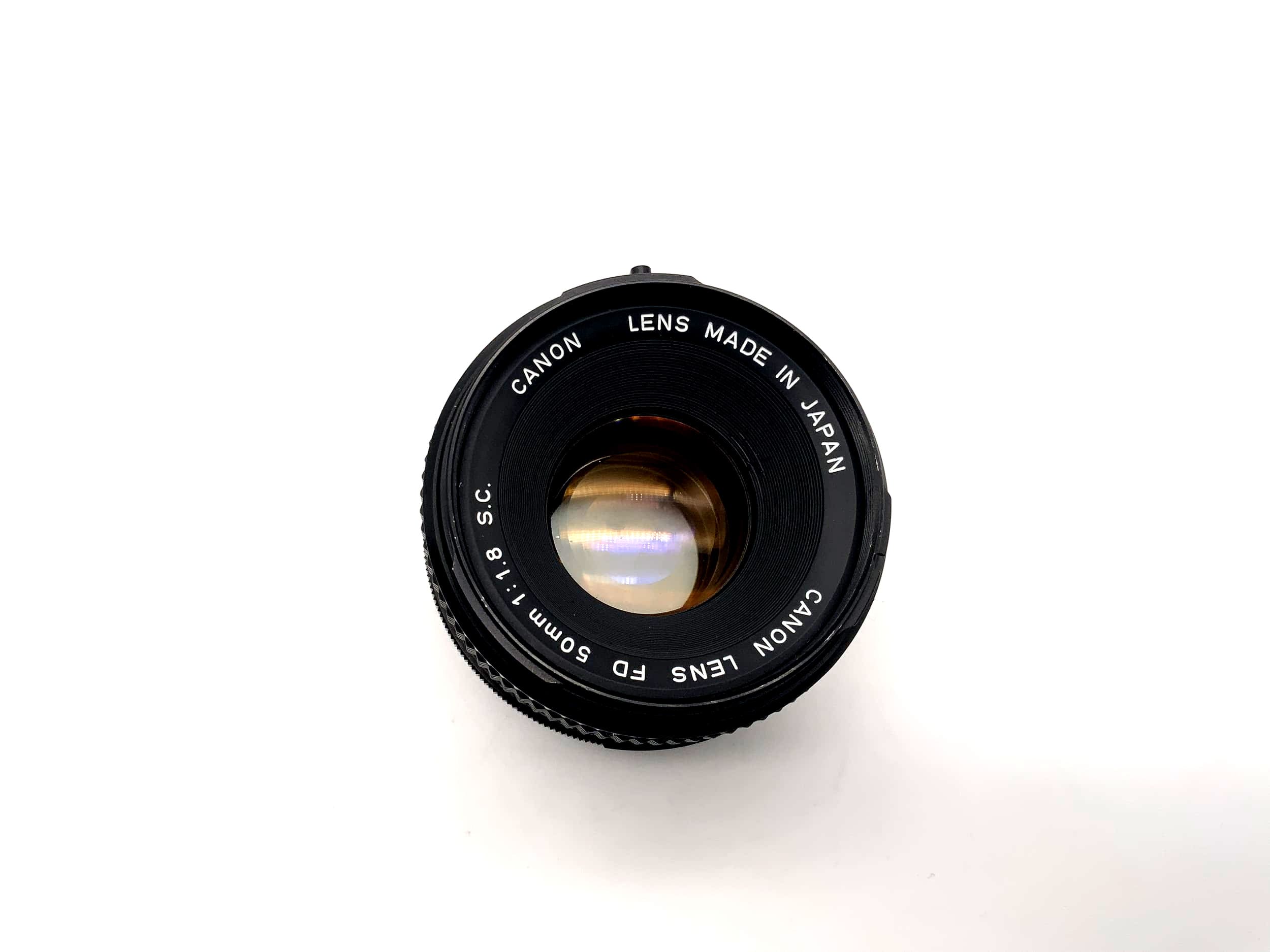 Objectif Canon 1:1.8 50 mm SC (Canon FD)