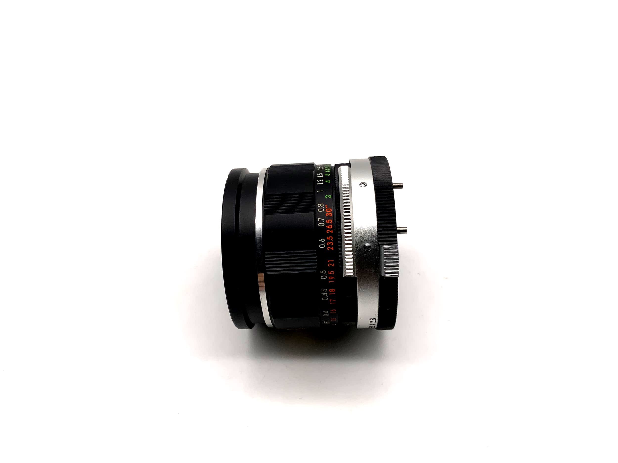 Objectif Miranda 1:2.8 35 mm pour caméra de voiture (monture Miranda)