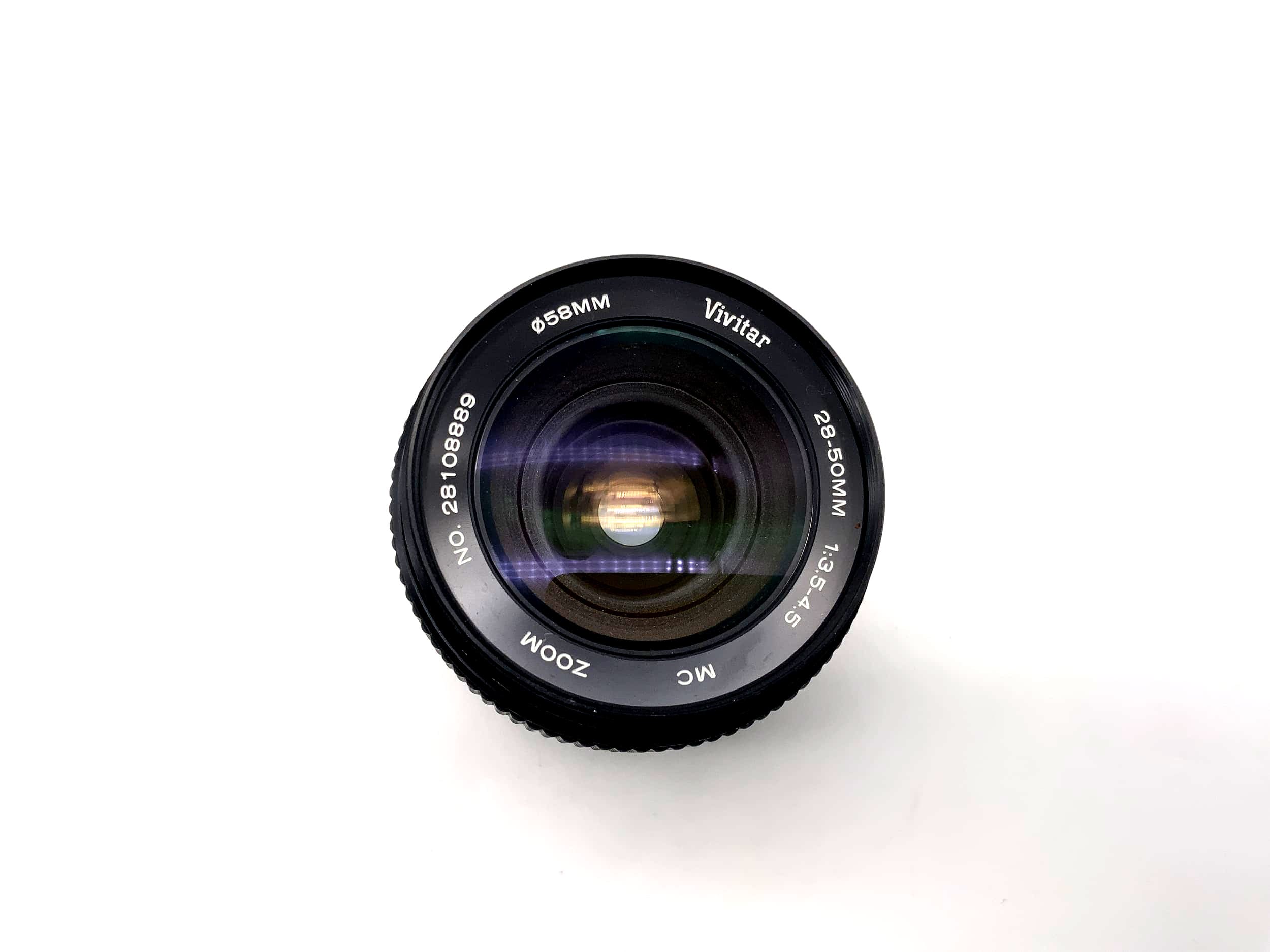 Vivitar 1:3.5-4.5 28-50mm Lens Multi Coating Zoom Camera Lens (Canon FD)