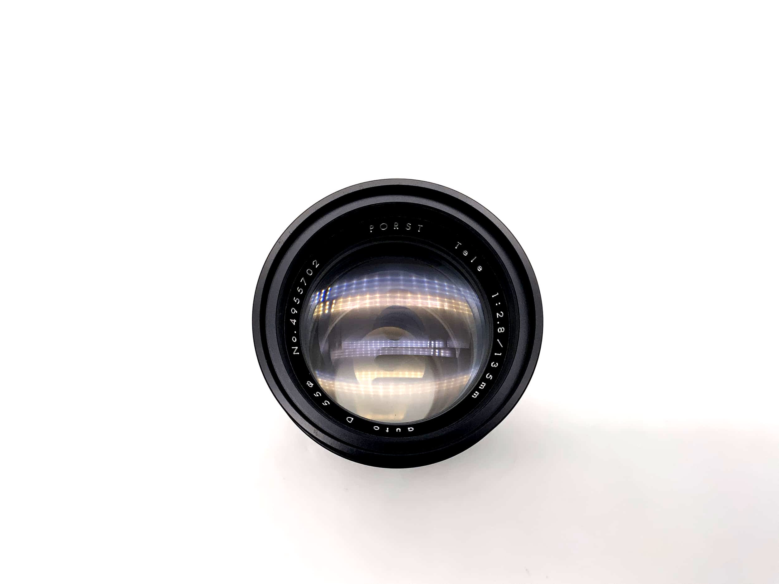Objectif Porst 1:2.8 135 mm pour appareil photo Auto D (M42)
