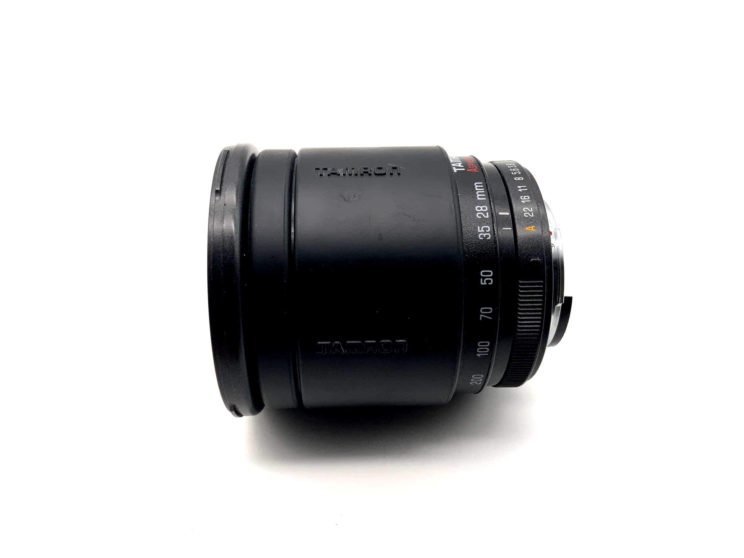 Objectif asphérique Tamron 28-200 mm 1:3.8-5.6 pour appareil photo Pentax K AF