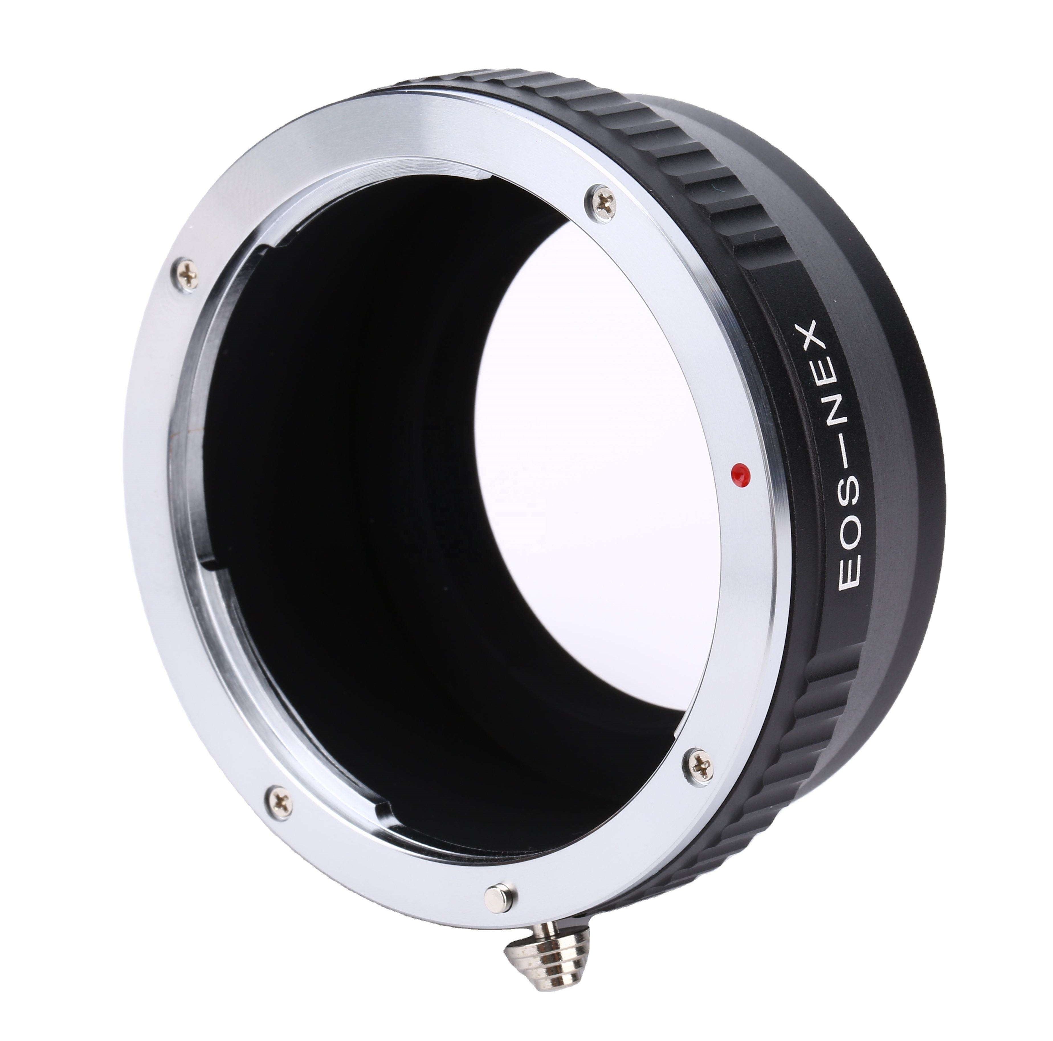 Adaptateur d'objectif EOS-NEX, convertisseur de monture d'objectif EF-S (Canon EF -> Sony E-Mount)