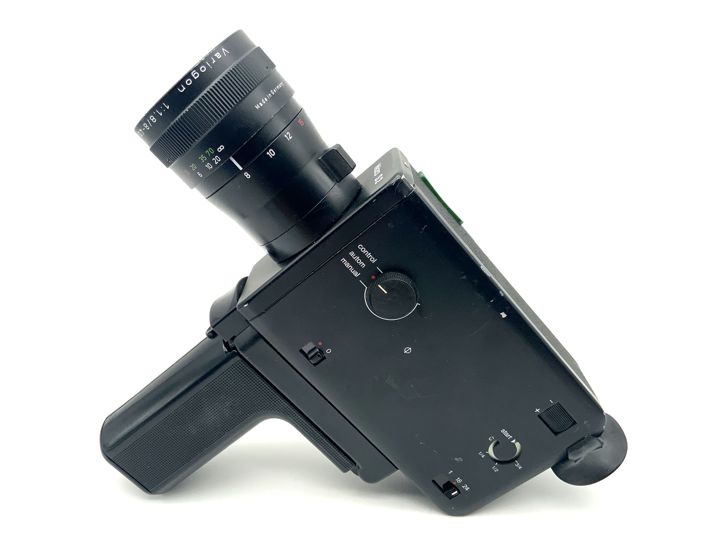 Caméra argentique Braun Nizo S2 avec objectif Variogon 1:1.8/8-40 mm Super 8