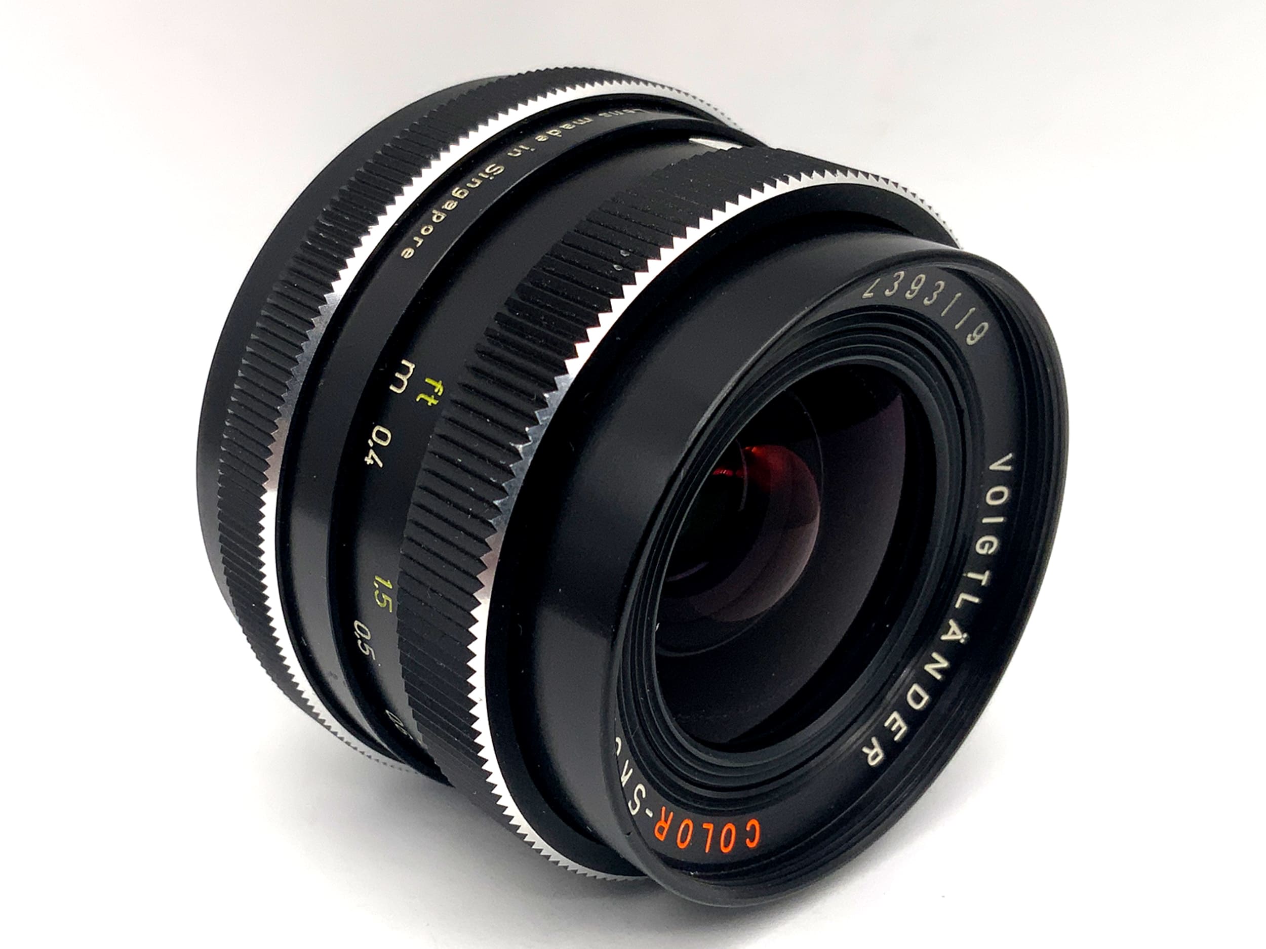 Objectif Voigtländer 35 mm 1:2,8 Objectif principal Color-Skoparex (Rollei QBM)