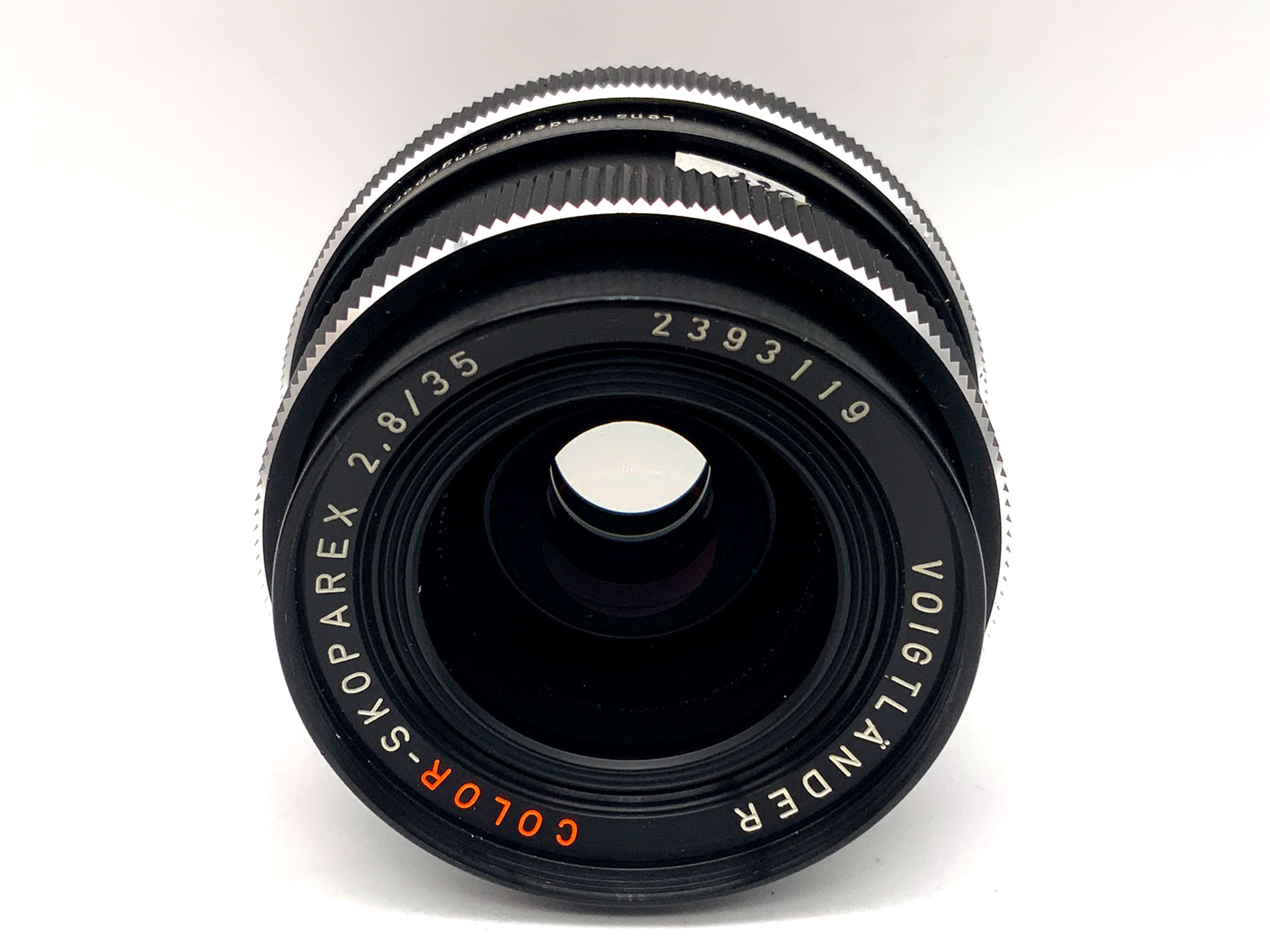 Objectif Voigtländer 35 mm 1:2,8 Objectif principal Color-Skoparex (Rollei QBM)