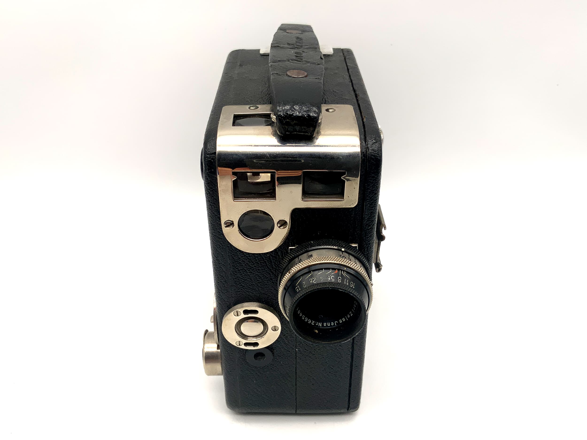 Appareil photo argentique Braun Cine Nizo 8E avec film Biotar 1:1,5 f=1,25 cm double 8 mm