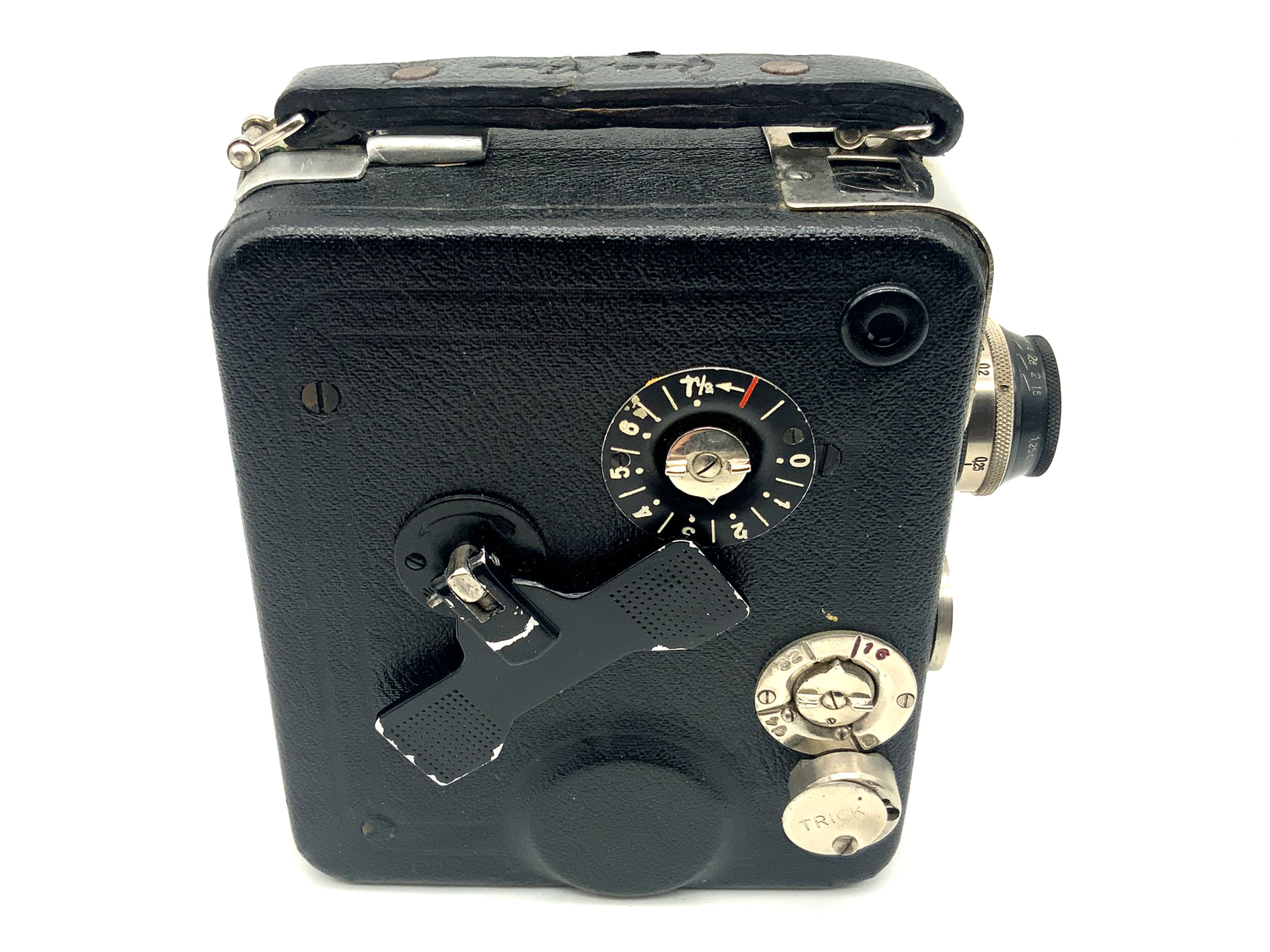 Appareil photo argentique Braun Cine Nizo 8E avec film Biotar 1:1,5 f=1,25 cm double 8 mm