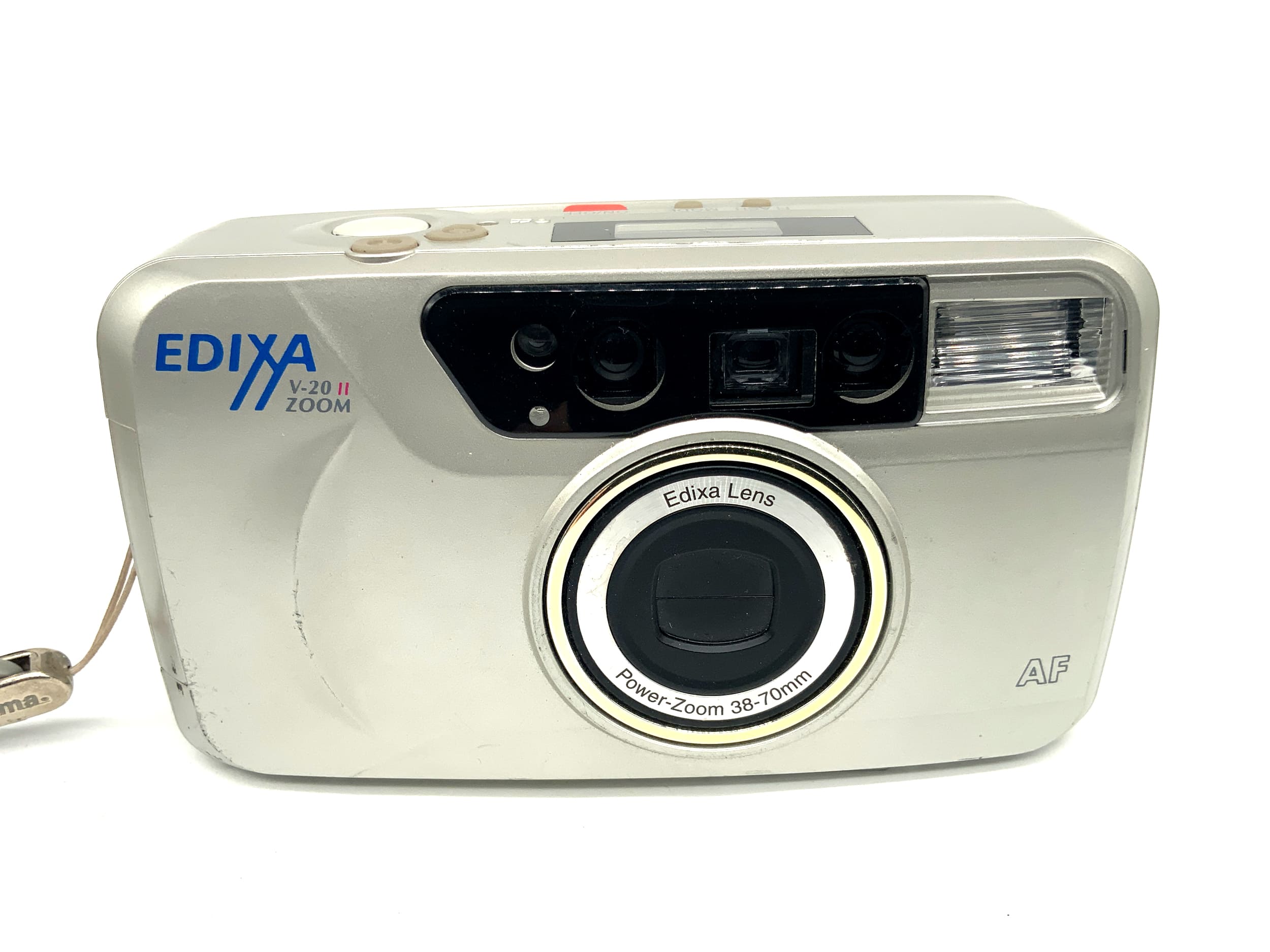 Edixa V-20 II Zoom Point&Shoot mit Power-Zoom 38-70mm Analogkamera
