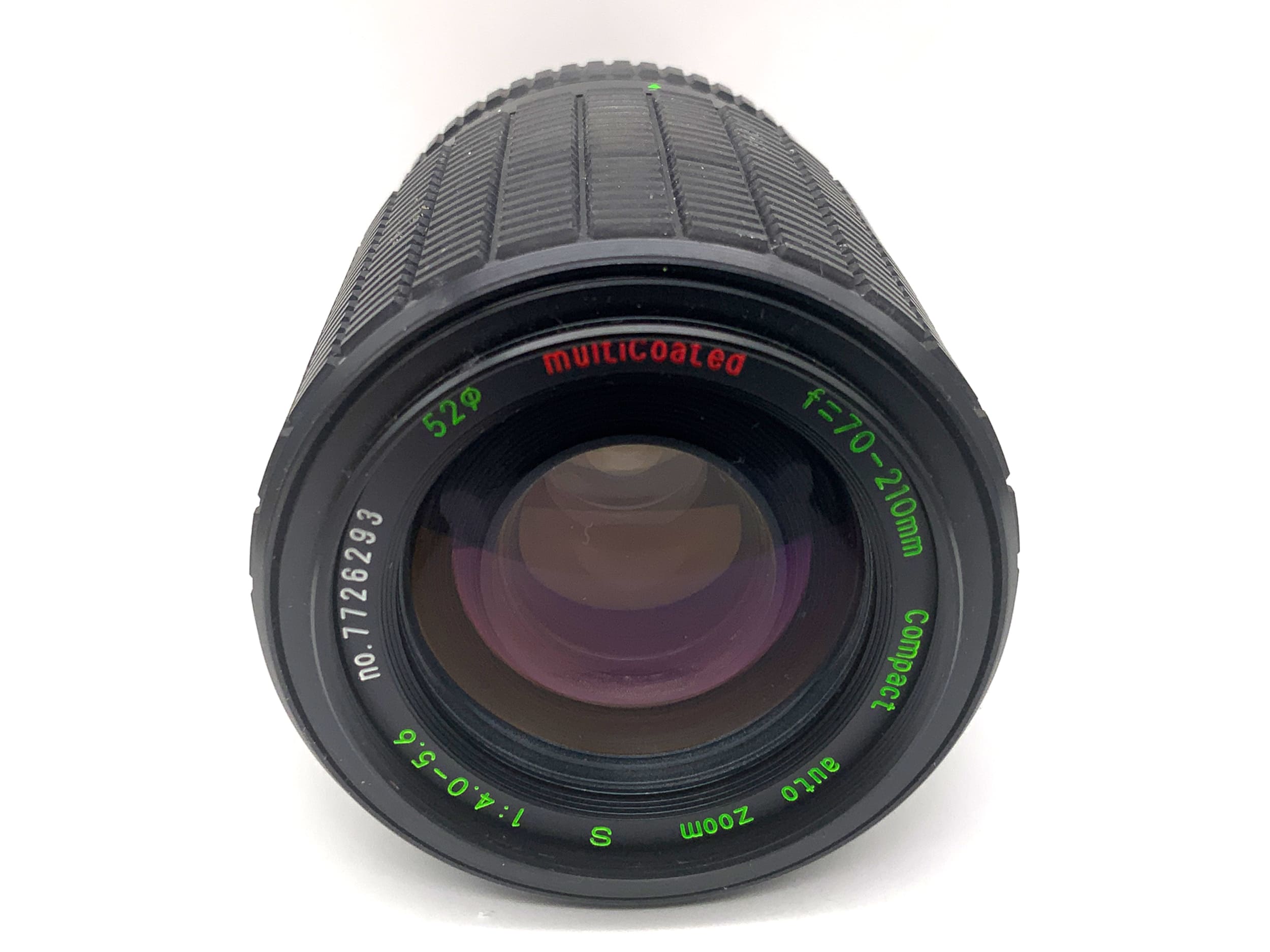 Objectif zoom compact auto zoom MC 70-210 mm 1:4-5,6 (M42)