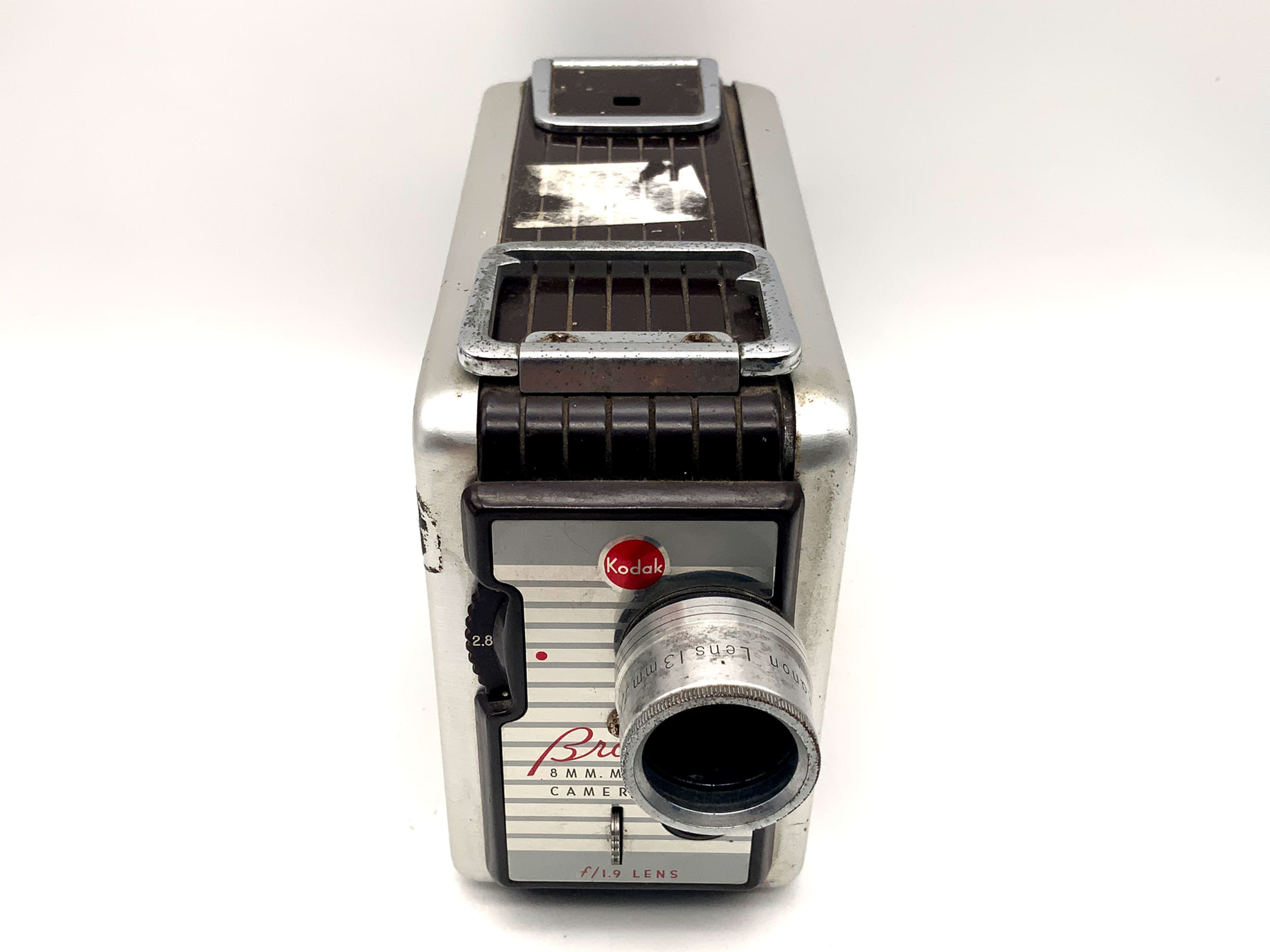 Caméra Kodak Brownie avec objectif Cine Ektanon 13 mm f/1.9 pour film Super 8