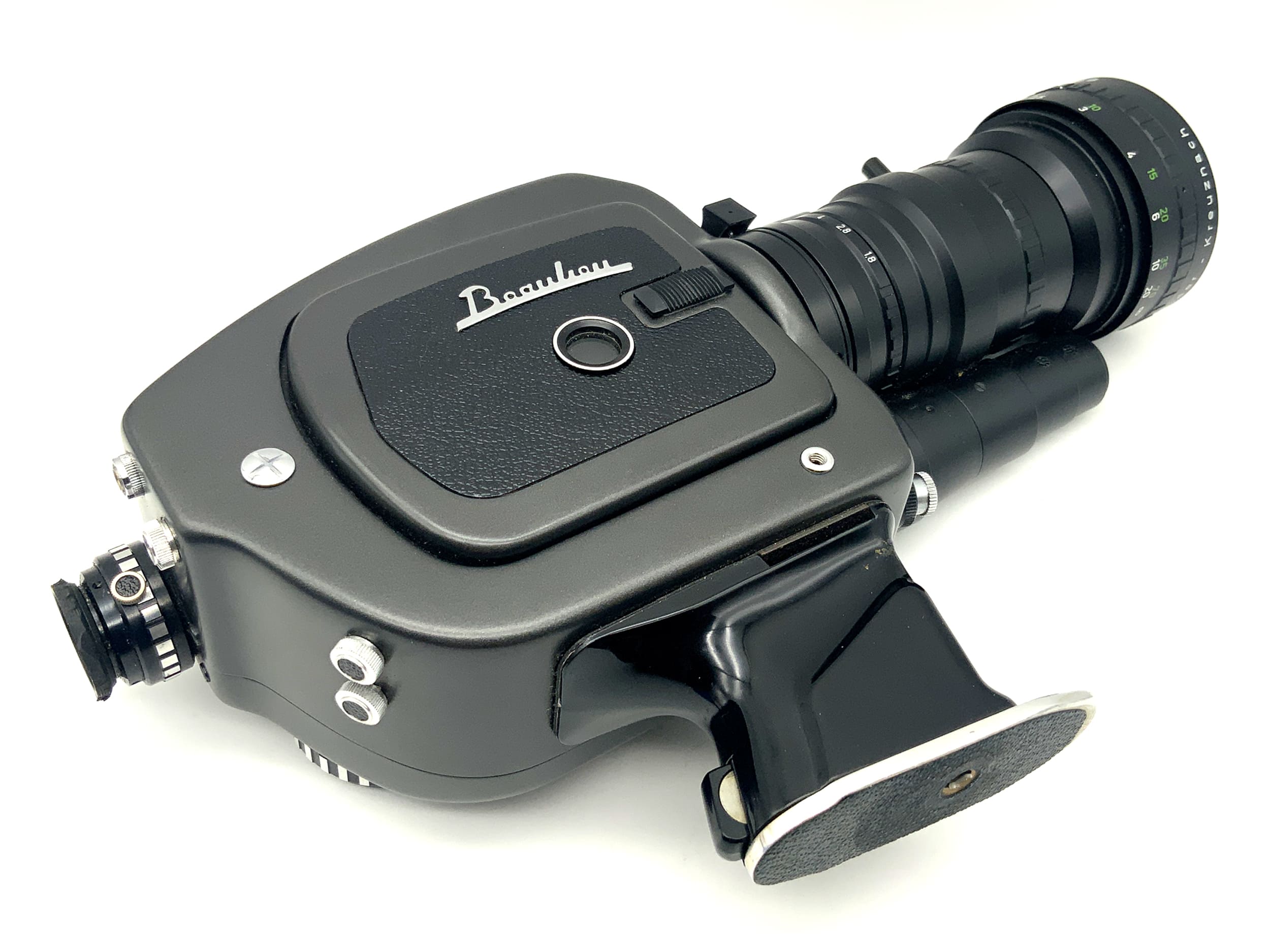 Caméra Beaulieu 4008 ZM II avec Optivaron 1.8/6-66 Super 8 !NON TESTÉE !