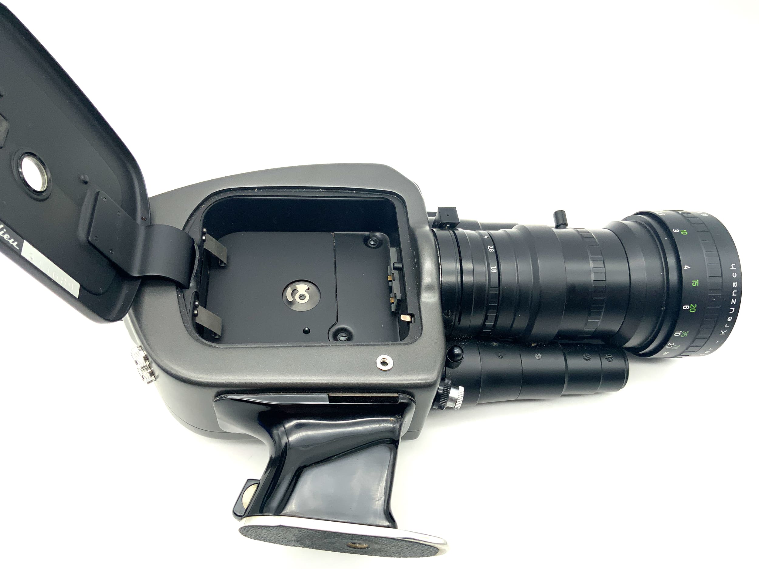 Caméra Beaulieu 4008 ZM II avec Optivaron 1.8/6-66 Super 8 !NON TESTÉE !