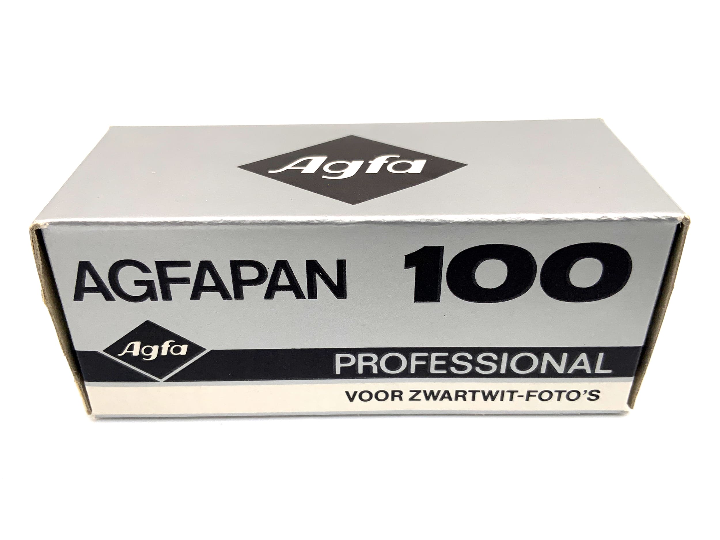 Agfa Agfapan 100 Professional Rollfilm 120 MHD 01/1989 S/W Black/White Print