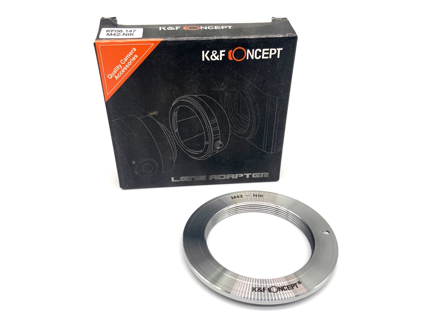K&F Concept M42-NIK Objektivadapter lens mount converter (M42 -> Nikon F)