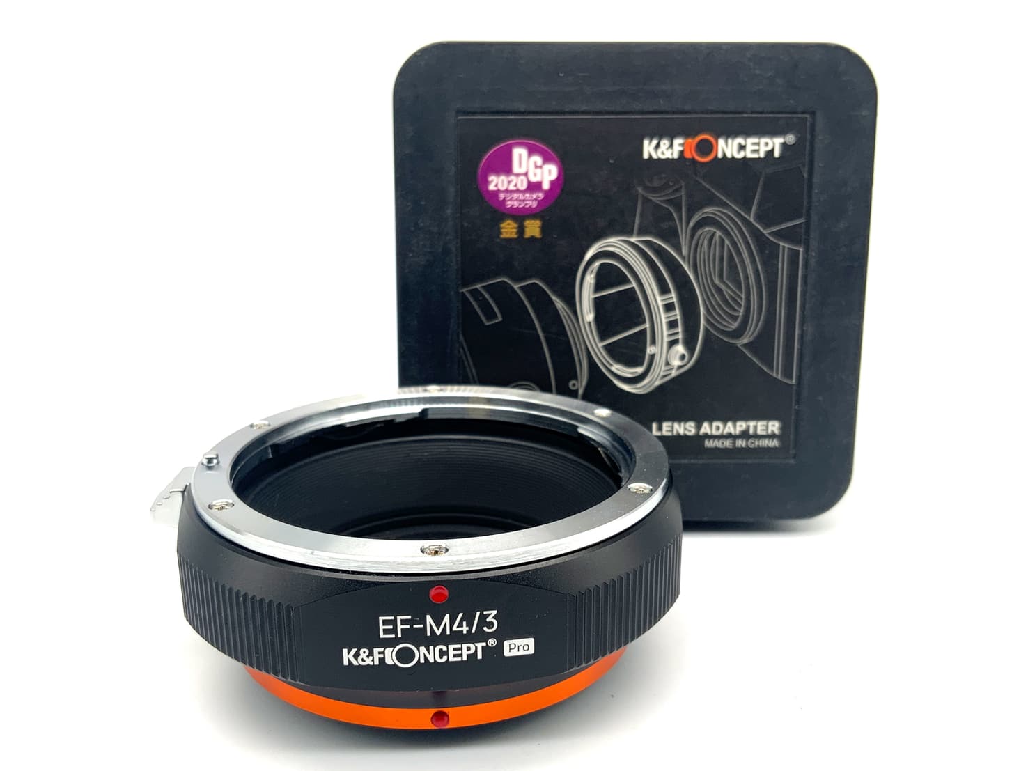 K&F Concept EF-M4/3 PRO Objektivadapter (Canon EF -> Micro Four Thirds)