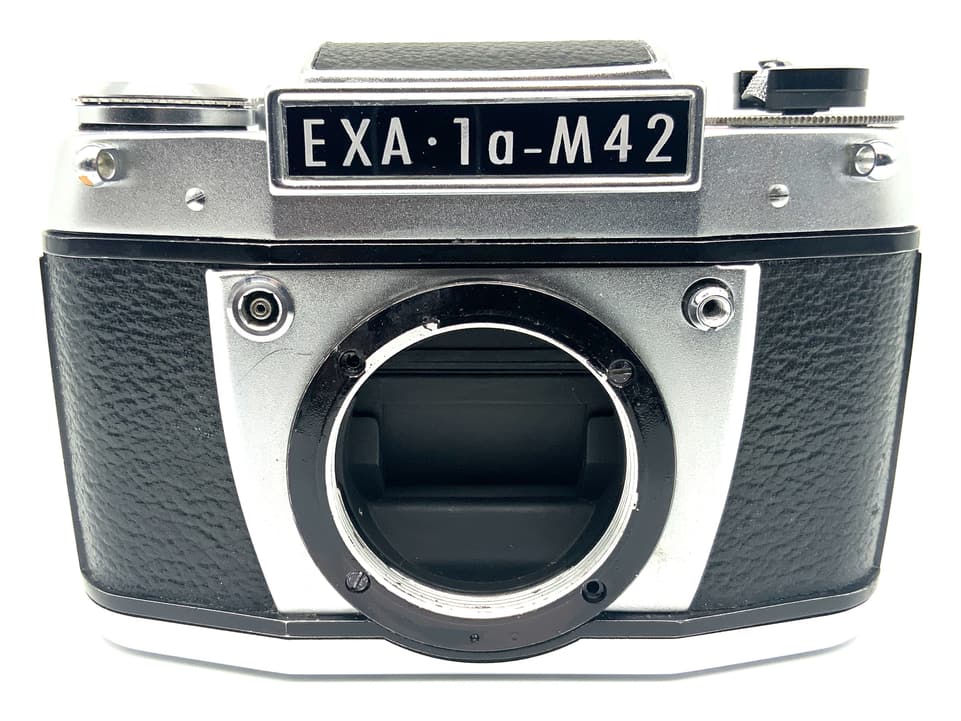 Ihagee Dresden EXA 1a SLR 35mm Spiegelreflexkamera analog Body Gehäuse (M42)
