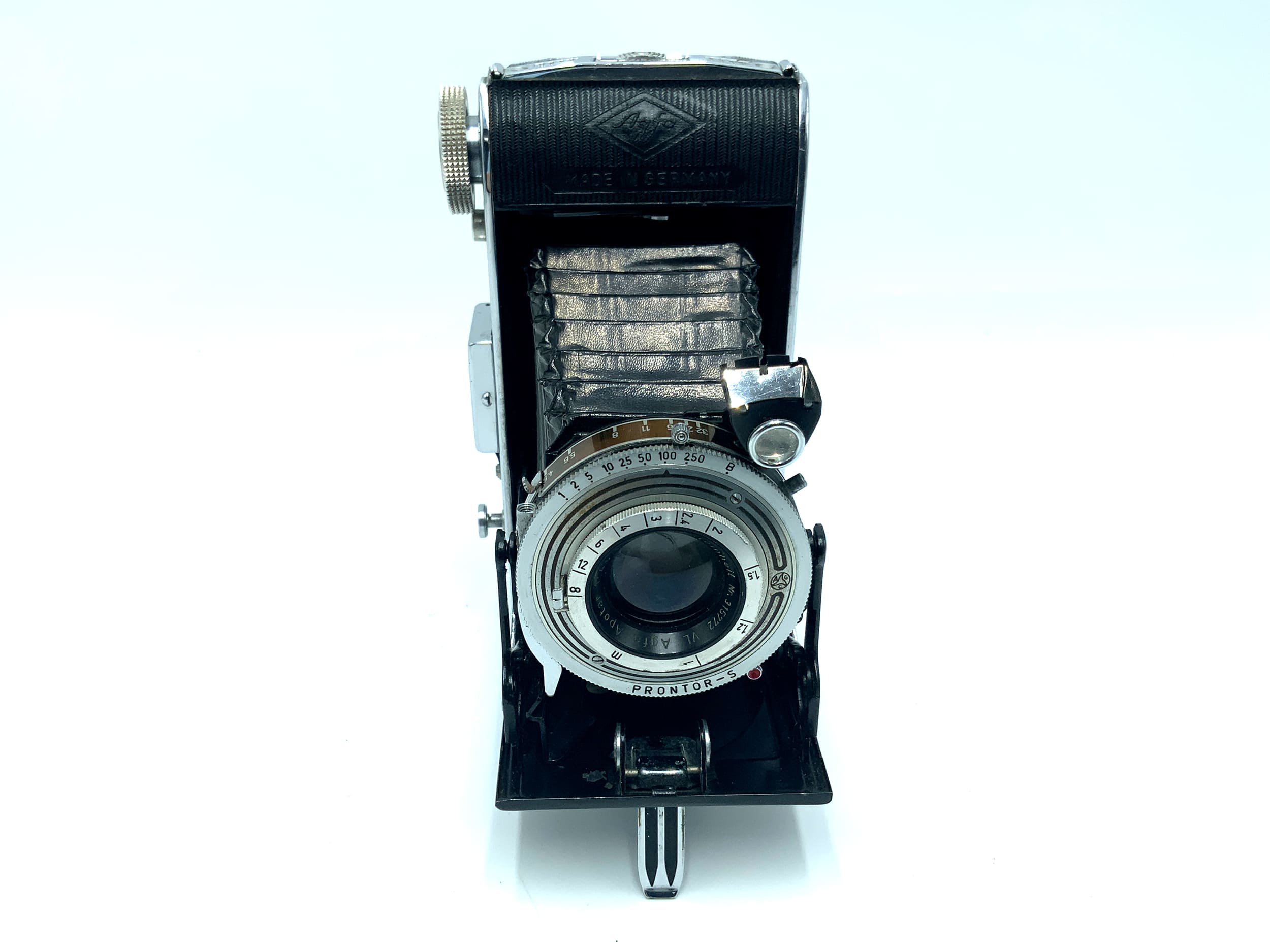 Agfa Billy-Record Klappkamera mit Apotar 1:4,5 f=105mm Analogkamera