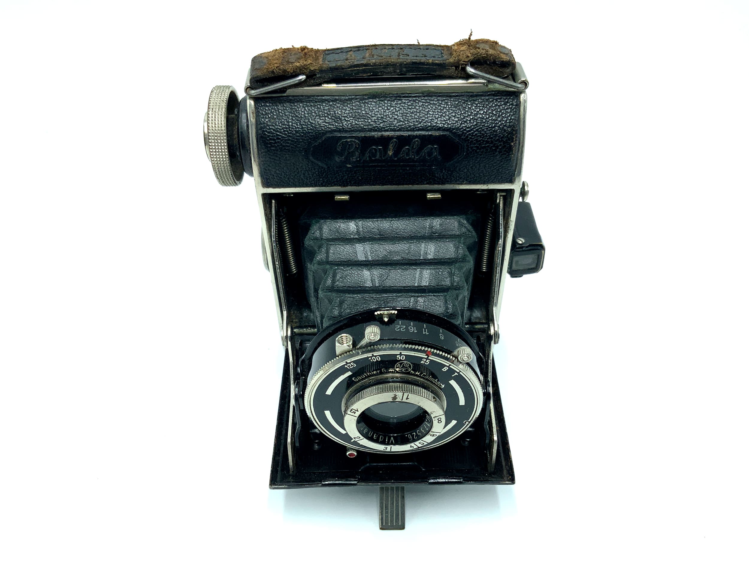 Balda Baldax Klappkamera mit Vidanar 7,5cm 1:4.5 Analogkamera