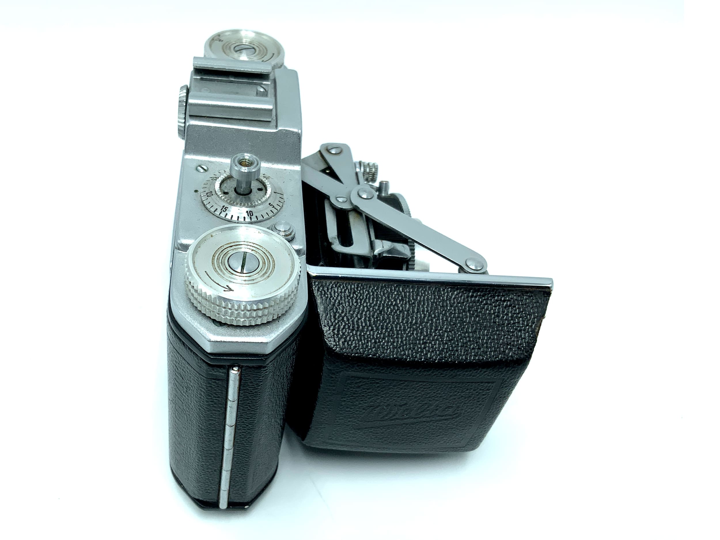 Welta Welti Ic Klappkamera mit Meyer-Optik Trioplan 50mm 1:2.9 red V