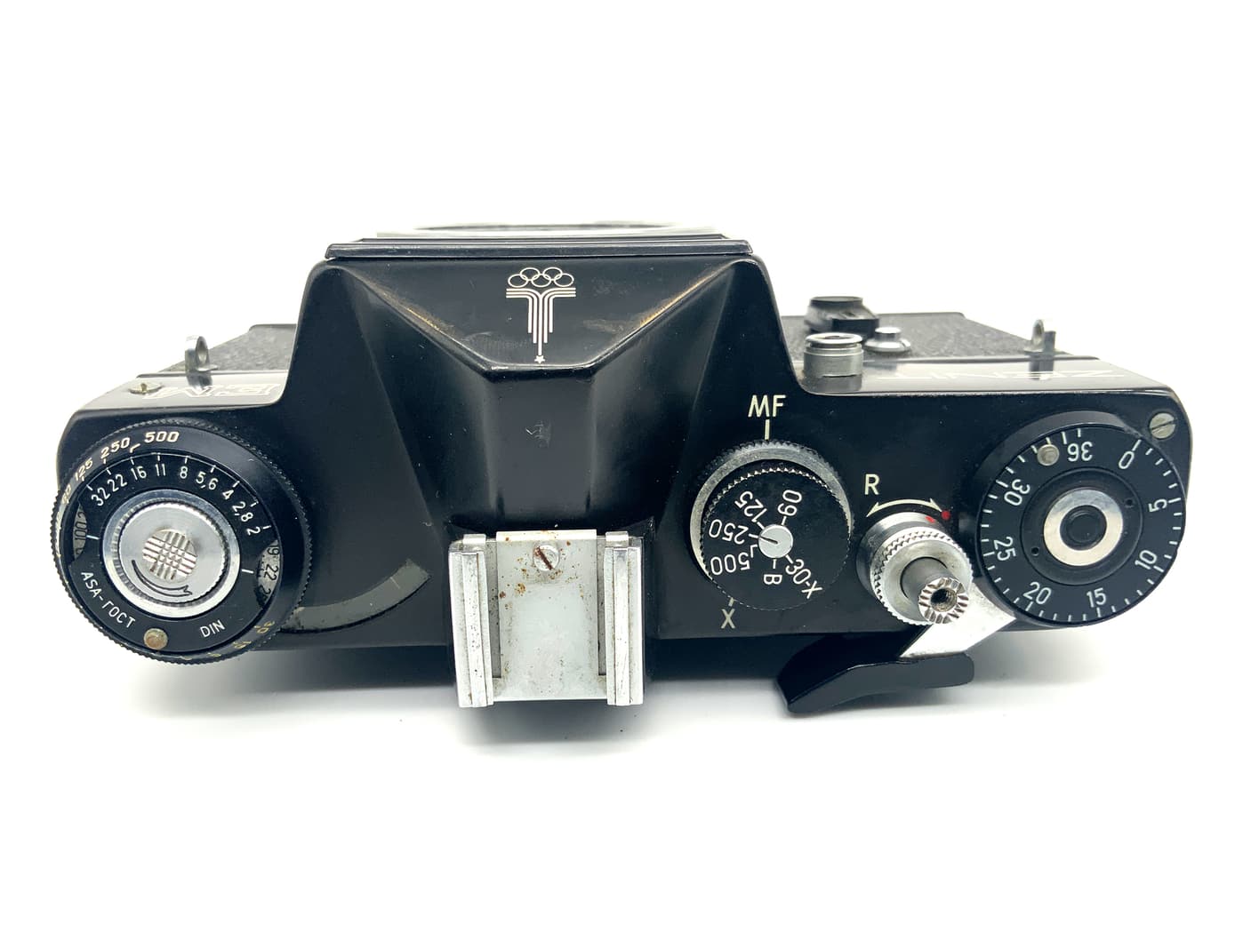 KMZ Zenit EM SLR Olympia 35mm Spiegelreflexkamera analog Body Gehäuse (M42)