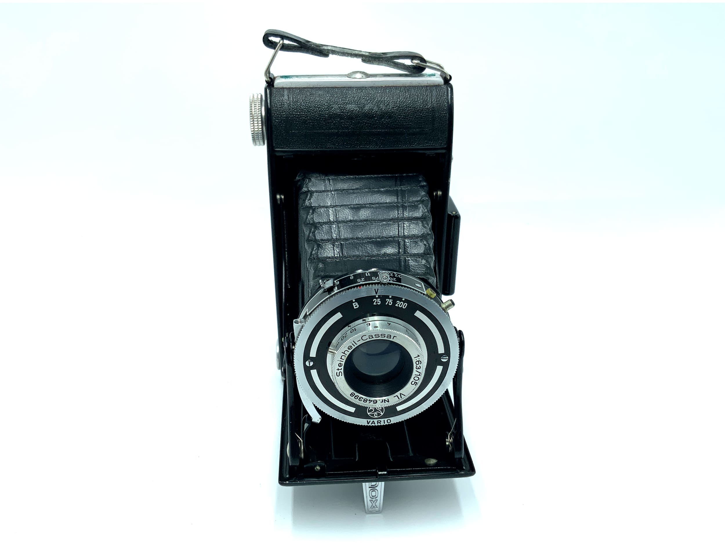 ADOX Dr. Schleussner Klappkamera mit Steinheil-Cassar 105mm 1:6.3 VL
