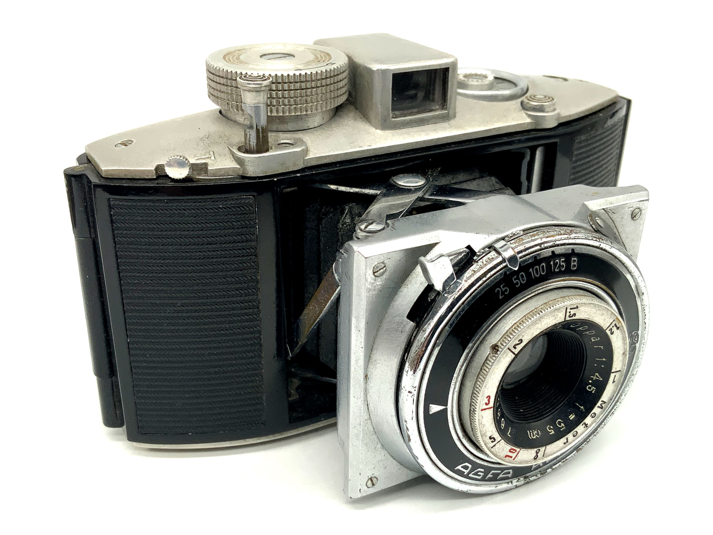 Agfa Karat Klappkamera mit Oppar 1:4.5 5,5cm Analogkamera